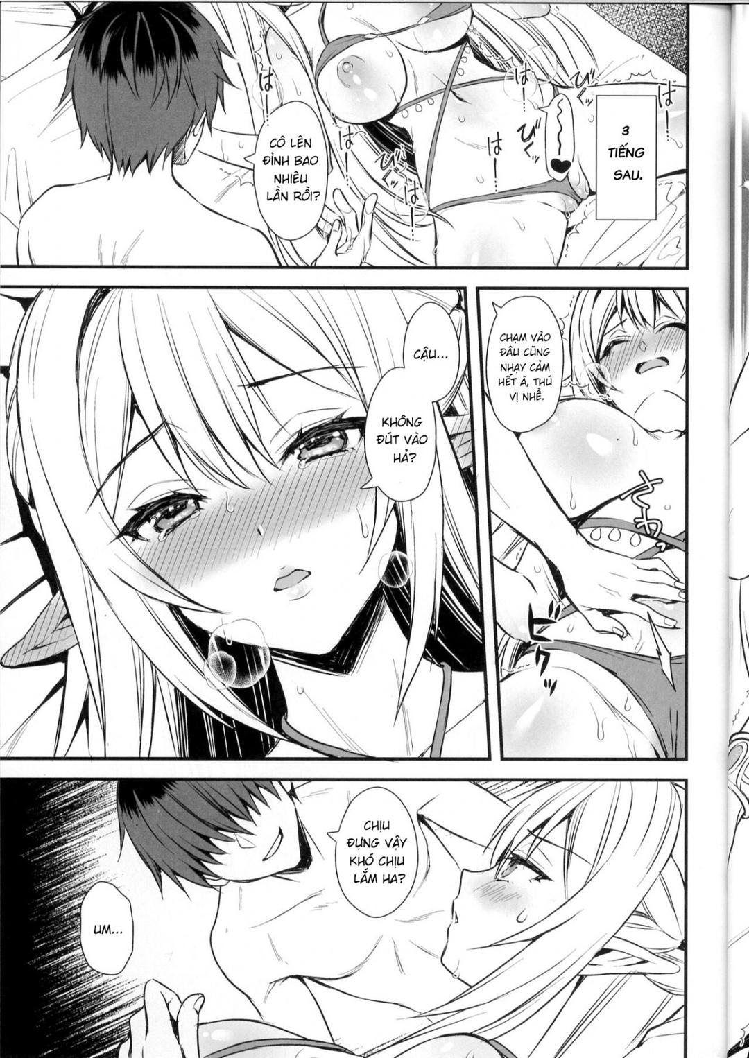 HentaiVN.net - Ảnh 10 - Để mắt đến nàng Elf nóng bỏng ở thế giới khác - Chap 5