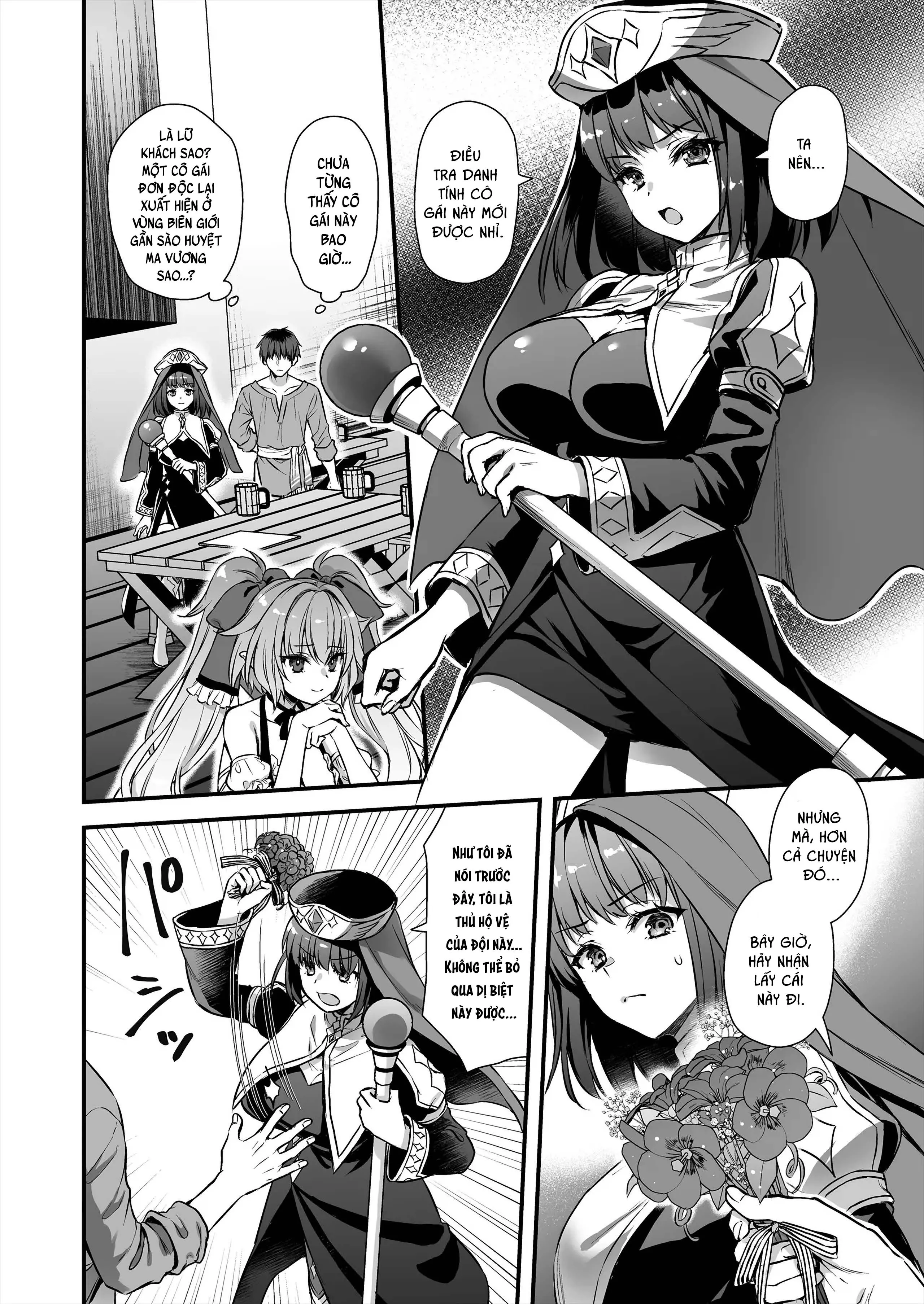 HentaiVN.net - Ảnh 11 - Để mắt đến nàng Elf nóng bỏng ở thế giới khác - Chap 8