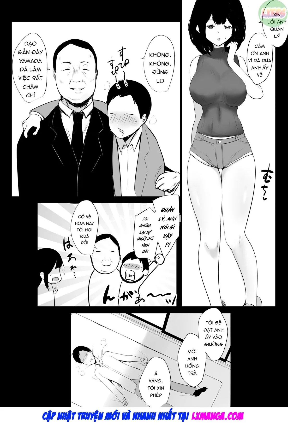 HentaiVN.net - Ảnh 11 - Boku dake ni Amaesasete Kureru Kyonyuu JK Tsuma o Hoka no Otoko ni Dakasete Mita - Chap 4