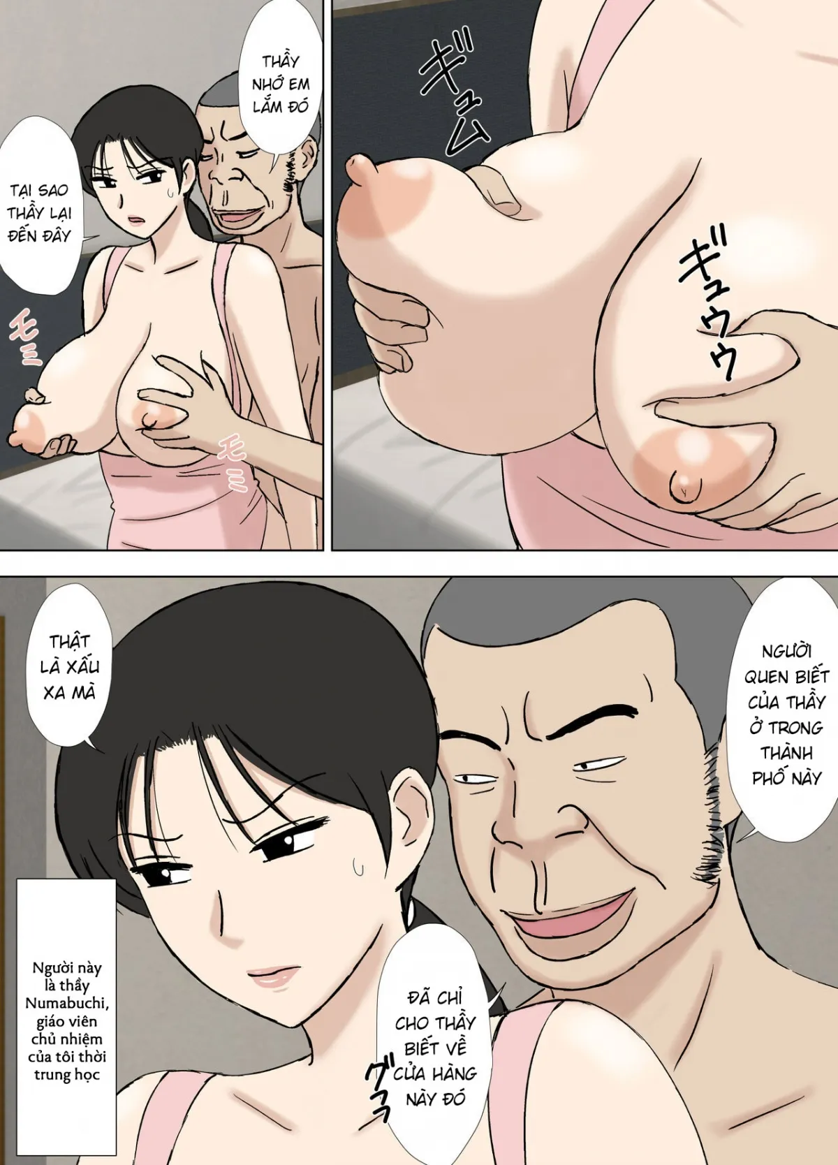 HentaiVN.net - Ảnh 11 - Karamare Tsuma no Kyouko-san H na Omise de Arbeit Hen - Chap 2