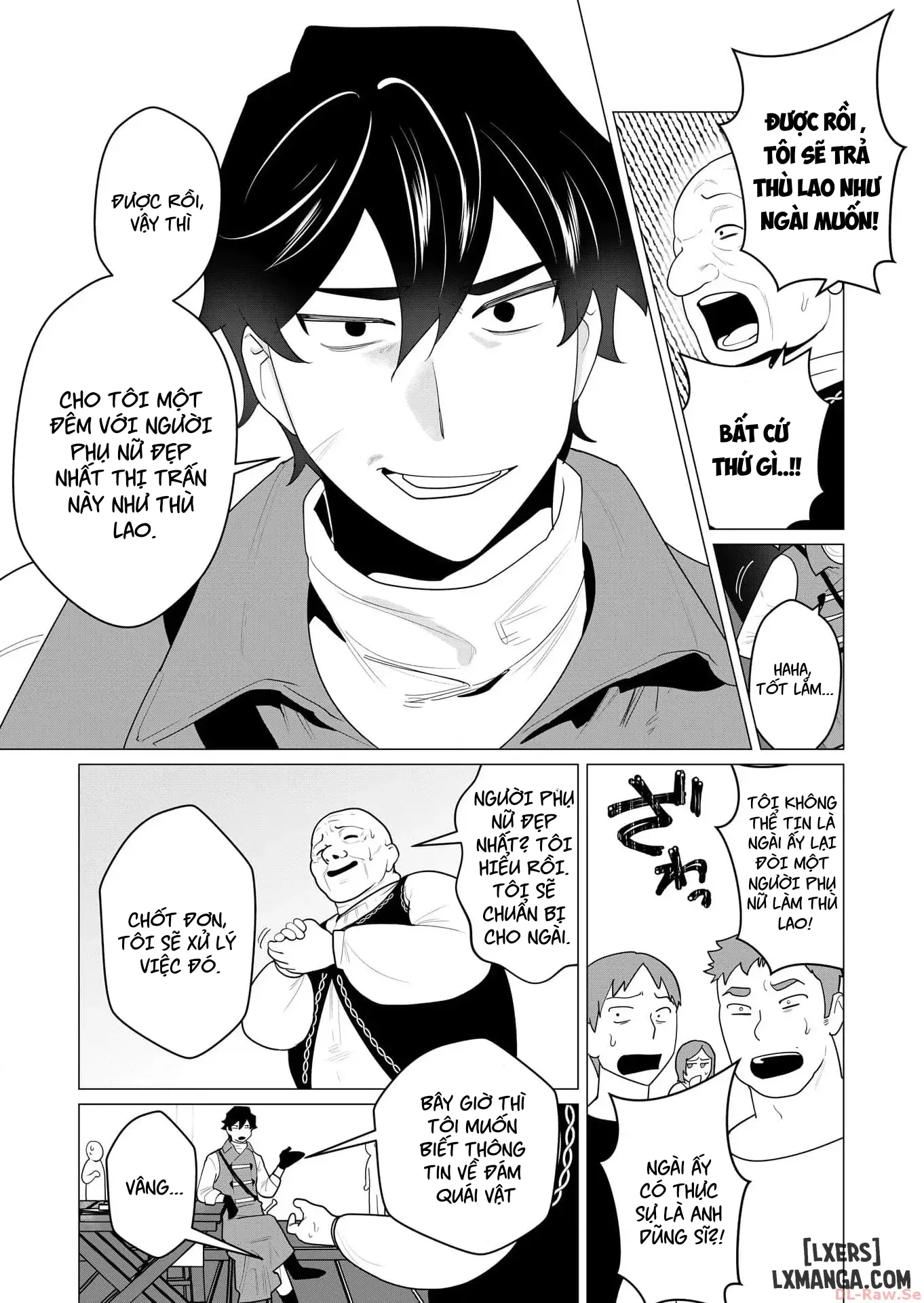 HentaiVN.net - Ảnh 11 - Vị Anh Hùng Muốn “Vợ Người Ta” Làm Phần Thưởng - Chap 1 : Dũng sĩ x Elf