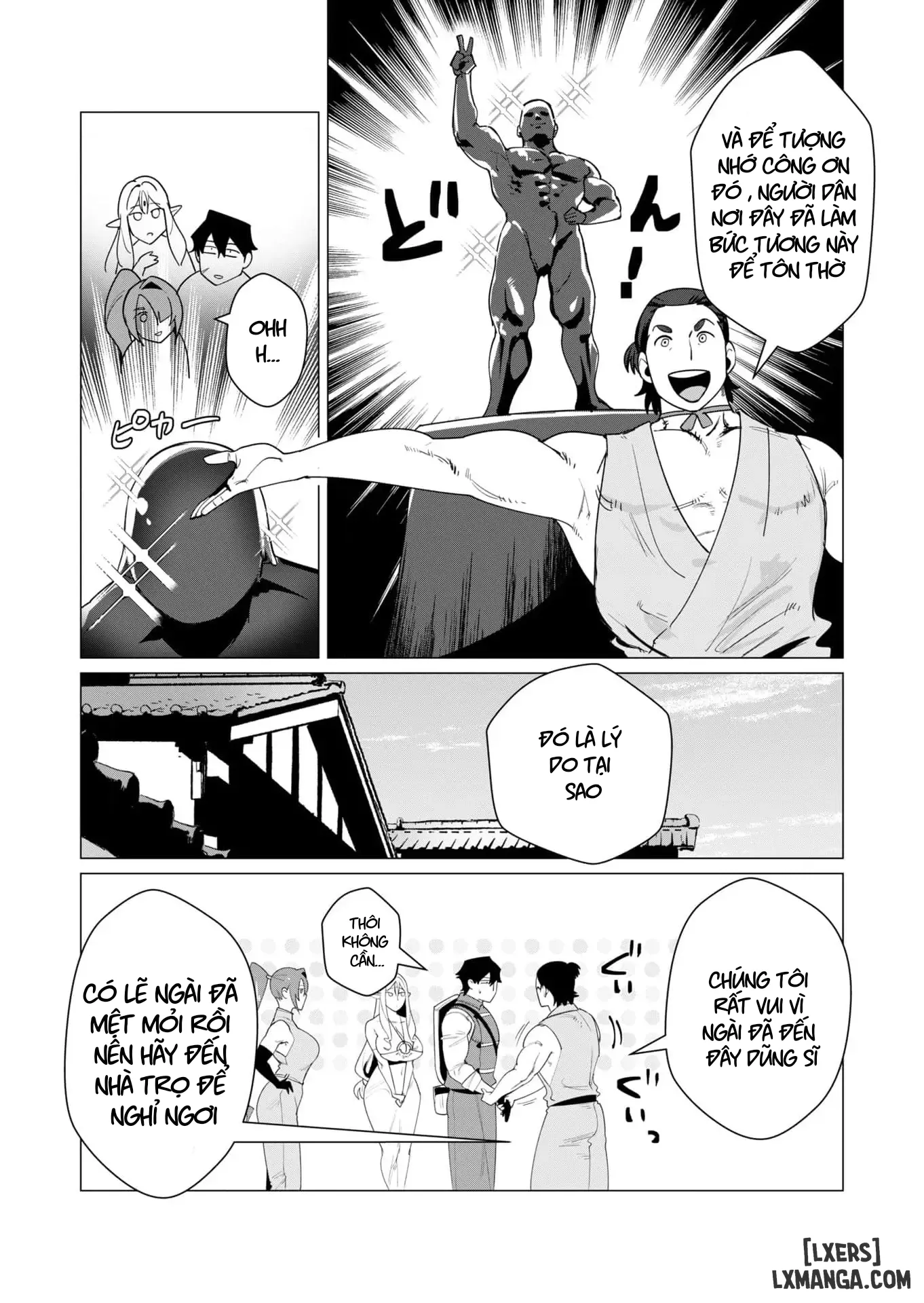 HentaiVN.net - Ảnh 11 - Vị Anh Hùng Muốn “Vợ Người Ta” Làm Phần Thưởng - Chap 6 : Dũng Sĩ x Làng Rối (Phần 1)