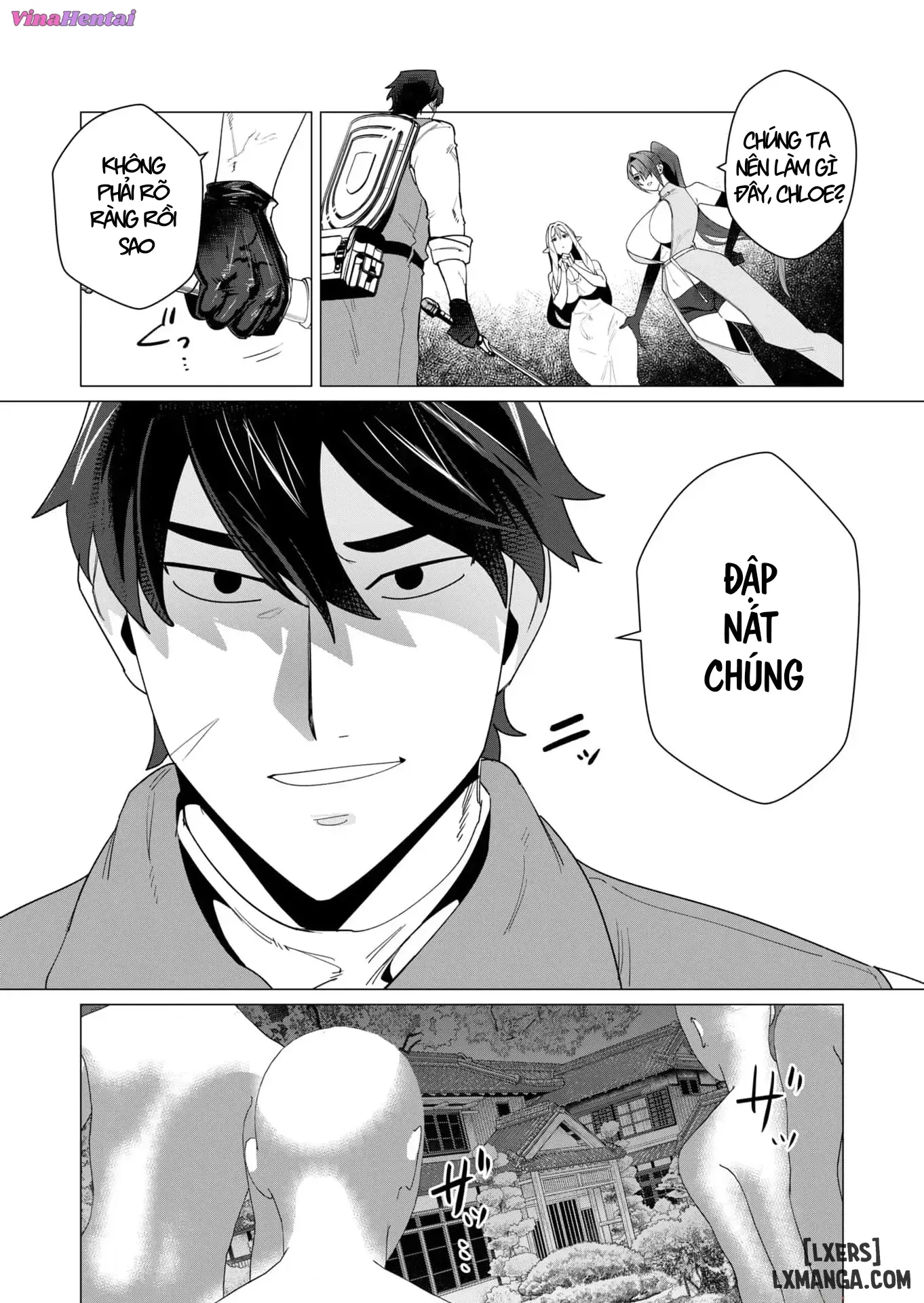 HentaiVN.net - Ảnh 11 - Vị Anh Hùng Muốn “Vợ Người Ta” Làm Phần Thưởng - Chap 7: Dũng Sĩ x Làng Rối (Phần 2)