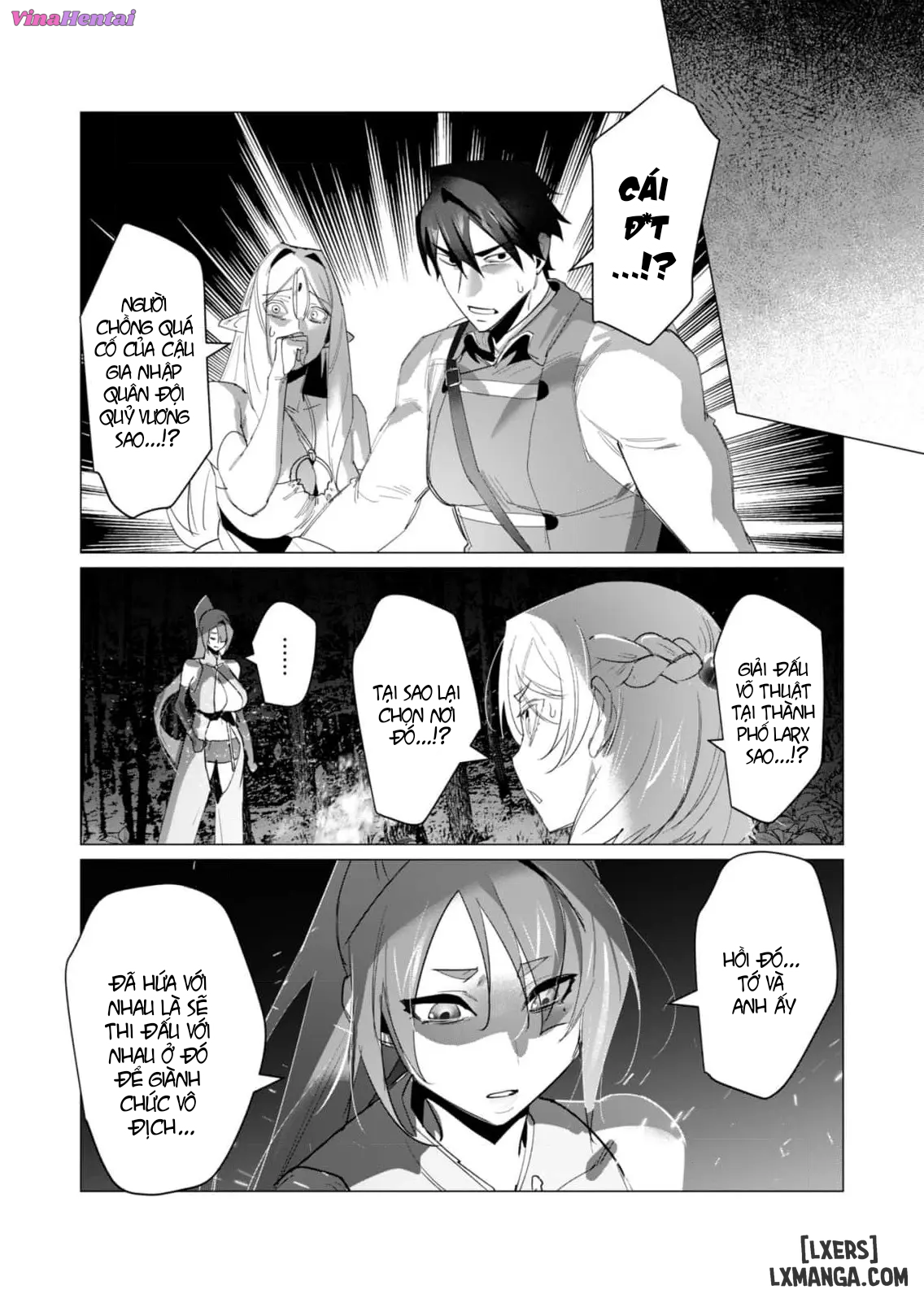 HentaiVN.net - Ảnh 11 - Vị Anh Hùng Muốn “Vợ Người Ta” Làm Phần Thưởng - Chap 19 : Dũng Sĩ và lời nguyền Dark Elf (Phần 6)