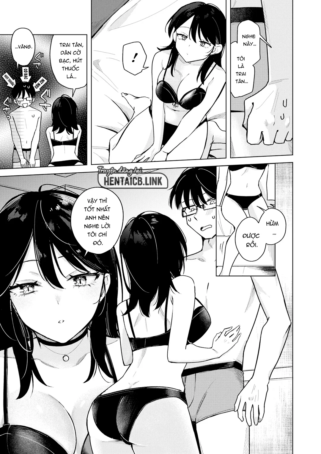 HentaiVN.net - Ảnh 11 - Cho mượn bật lửa để rồi mất trinh - Oneshot