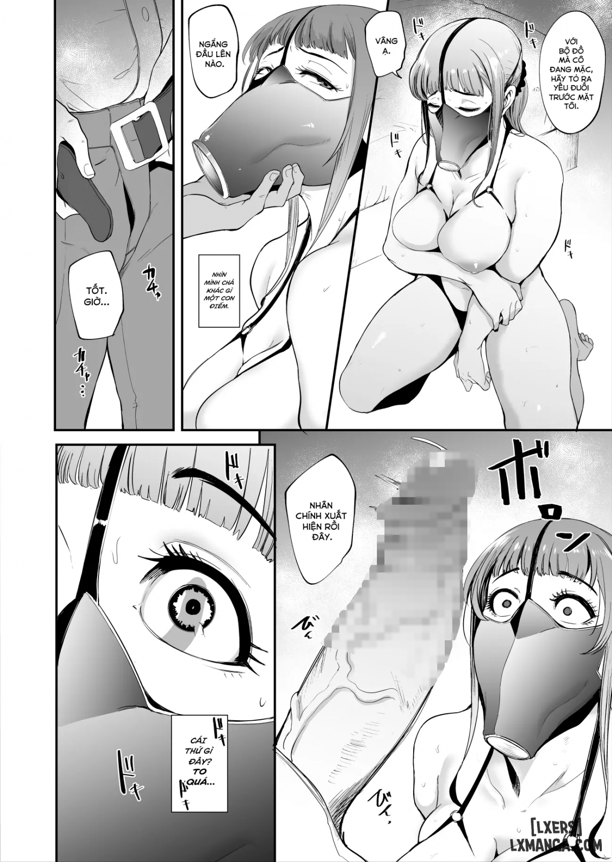 HentaiVN.net - Ảnh 9 - Những con vợ heo nái mang mặt nạ bú cu - Oneshot