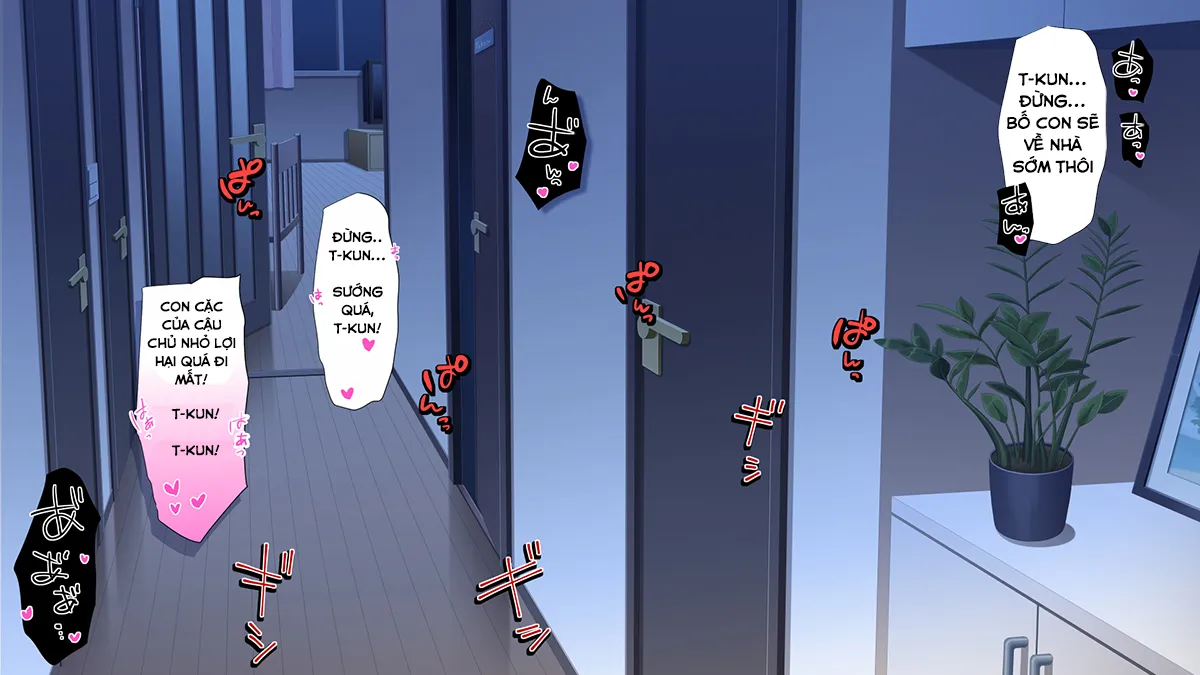 HentaiVN.net - Ảnh 11 - Triệu Hồi Mị Ma Tặng Kèm Ma Ma~ [Succubus Yondara Haha ga Kita!; When I Summoned a Succubus, My Mother Showed Up!] - Bonus 3: Công Việc Thường Nhật Của Một Người Mẹ Succubus - Đi Học Về