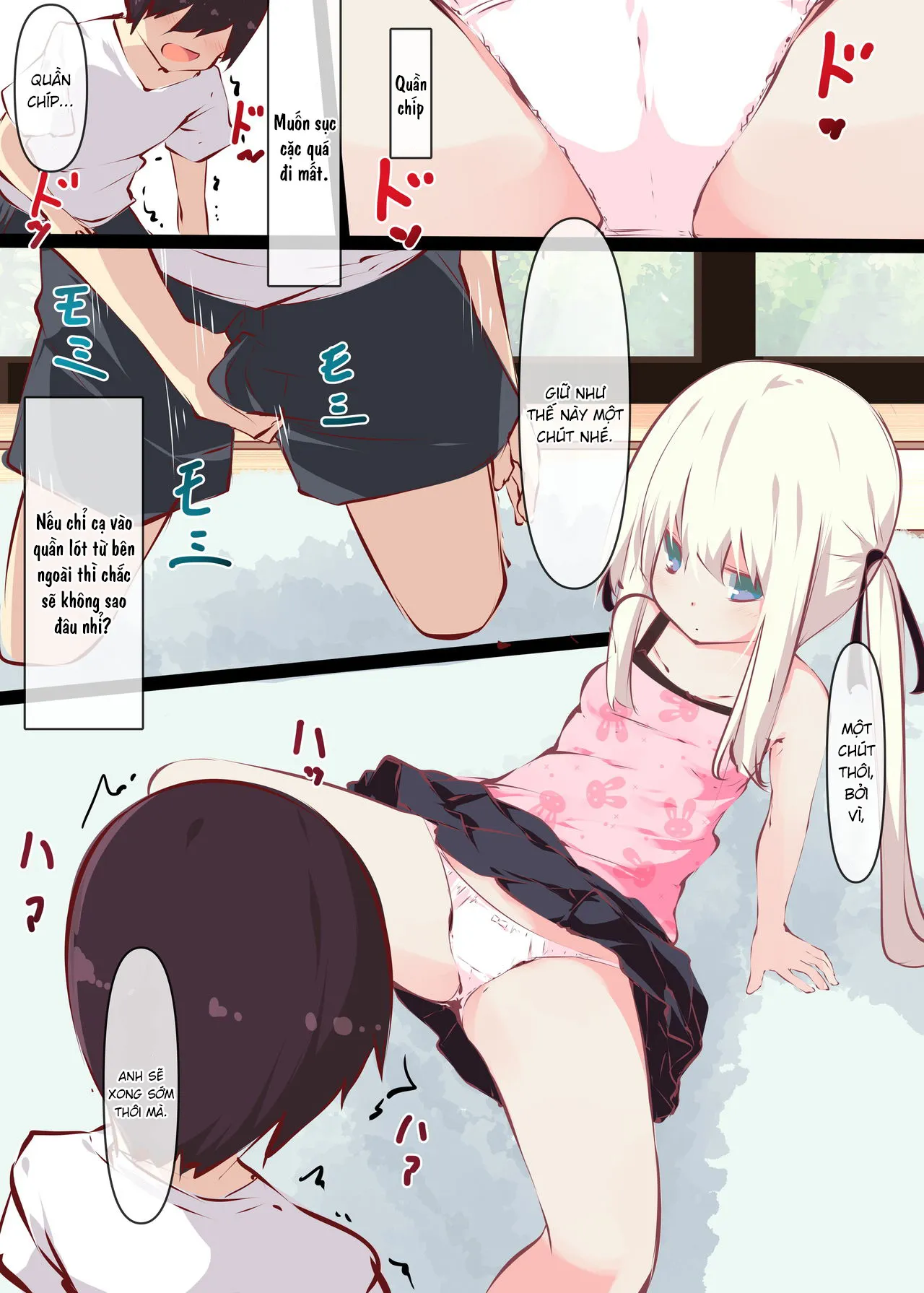 HentaiVN.net - Ảnh 10 - Natsuyasumi dakara Muteikou na Itoko ni Chinko Ireru Hanashi - Chap 1