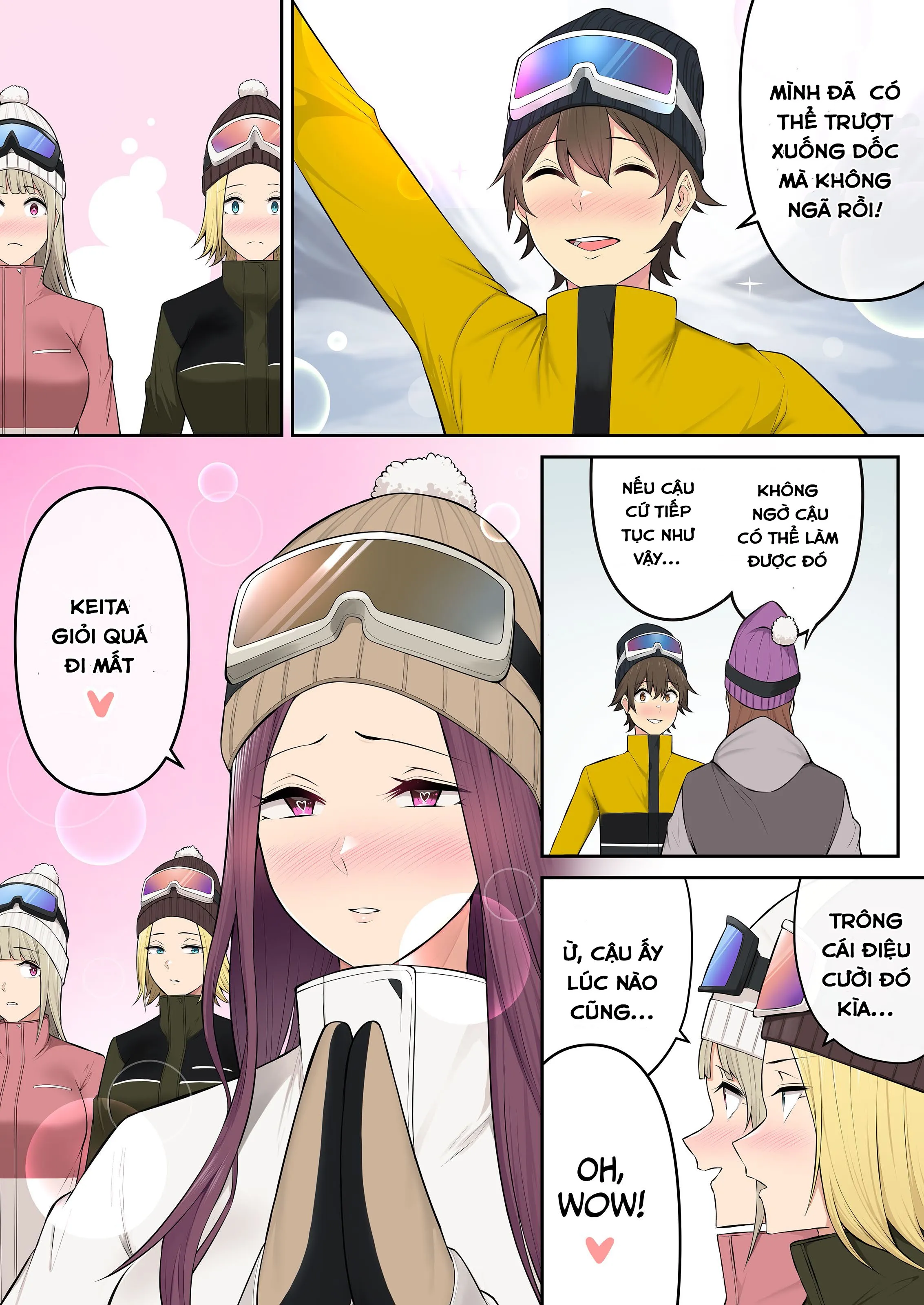HentaiVN.net - Ảnh 11 - Imaizumi đưa cả bầy Gyaru về nhà mình - Chap 5