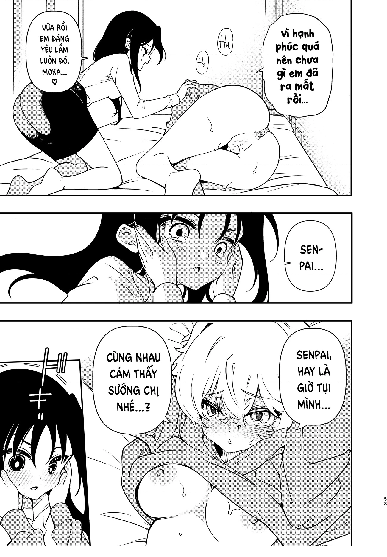 HentaiVN.net - Ảnh 11 - Chịch yêu thương với senpai cùng câu lạc bộ - Hậu truyện