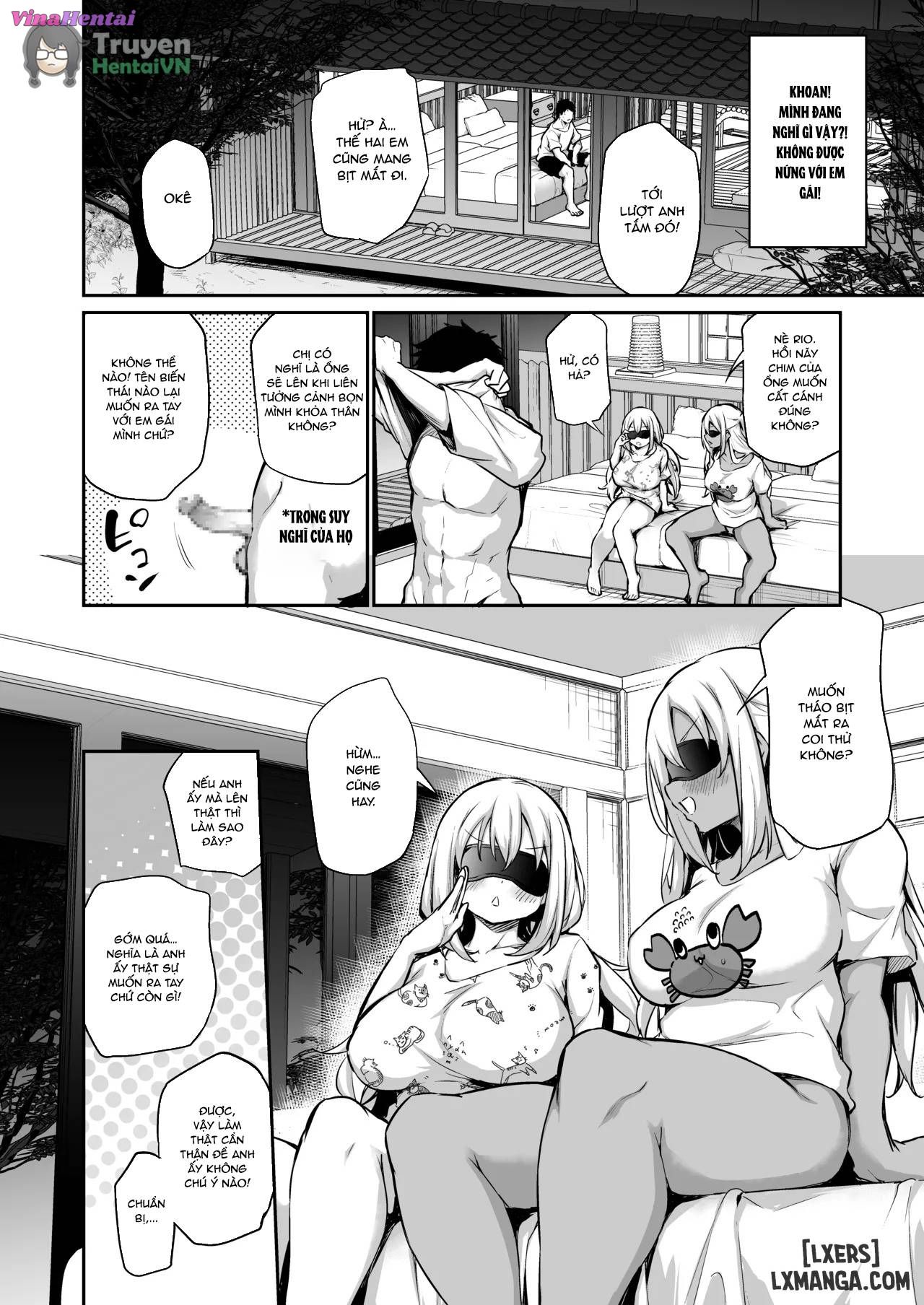 HentaiVN.net - Ảnh 11 - Imouto-tachi o Haramasenai to Derarenai Mura - Oneshot