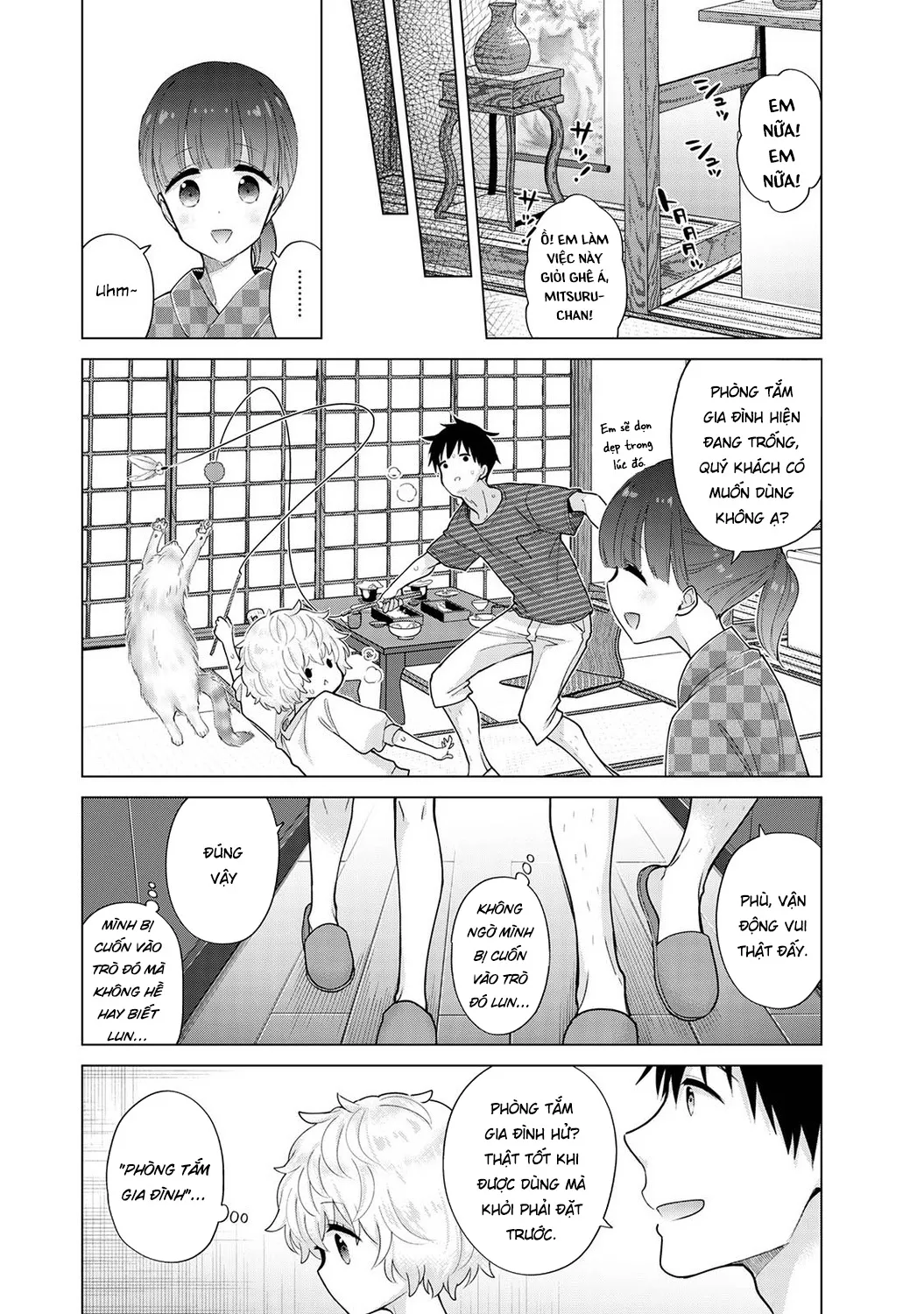 HentaiVN.net - Ảnh 11 - Cô bé mèo hoang [ノラネコ少女との暮らしかた; Noraneko Shoujo to no Kurashikata; Sống cùng cô bé mèo hoang] - 29. chuyến du lịch suối nước nóng