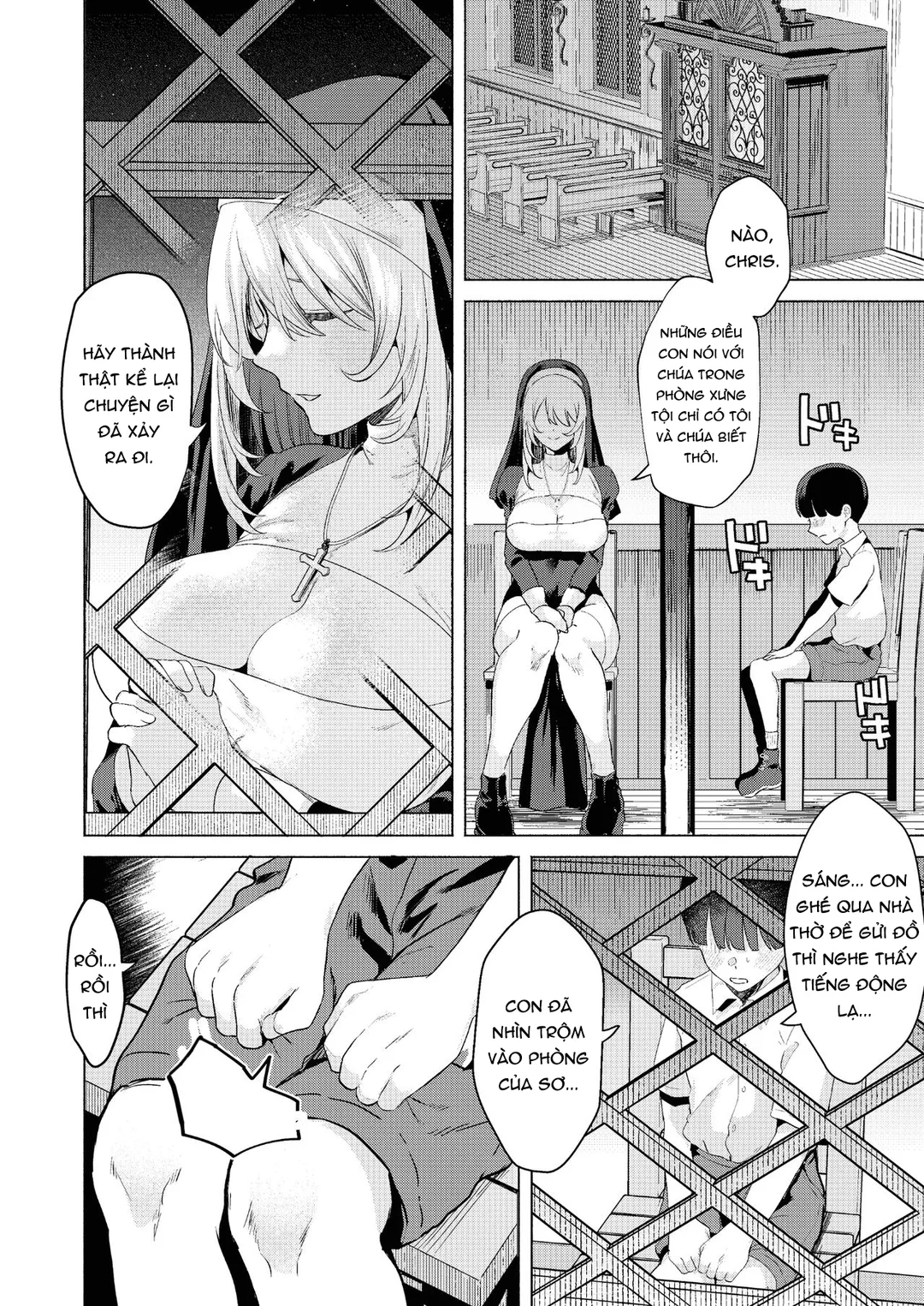 HentaiVN.net - Ảnh 11 - Sister and Sexual Confession - Oneshot