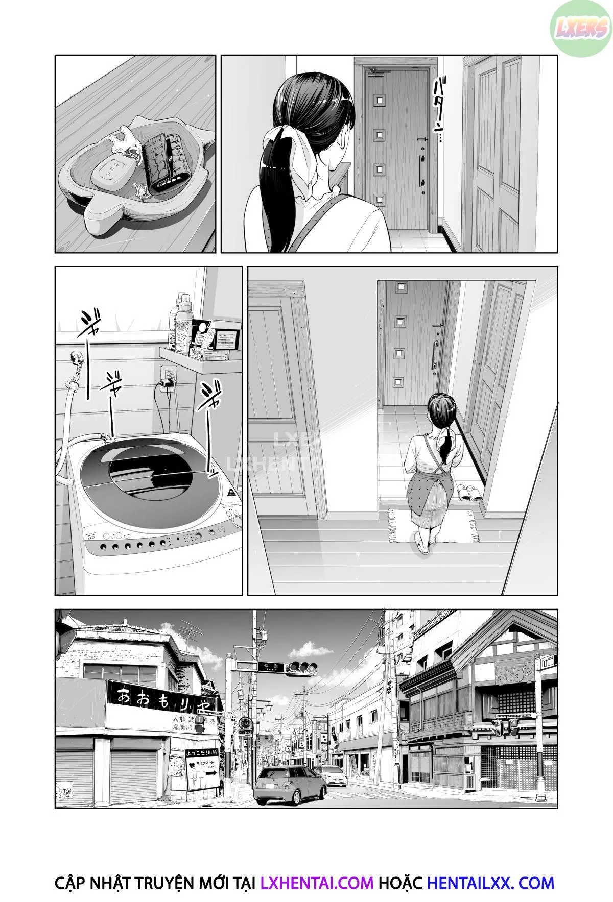 HentaiVN.net - Ảnh 11 - A Housewife Stolen By A Coworker Besides Her Blackout Drunk Husband [Tsukiyo No Midare Zake (Zenpen) Moonlit Intoxication; Tsukiyo No Midare Zake (Kouhen) Moonlit Intoxication] - Chap 1