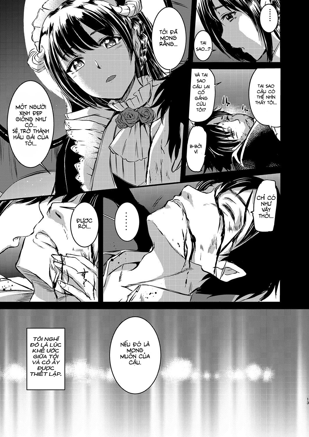 HentaiVN.net - Ảnh 12 - Akuma De Maid - Chương 1