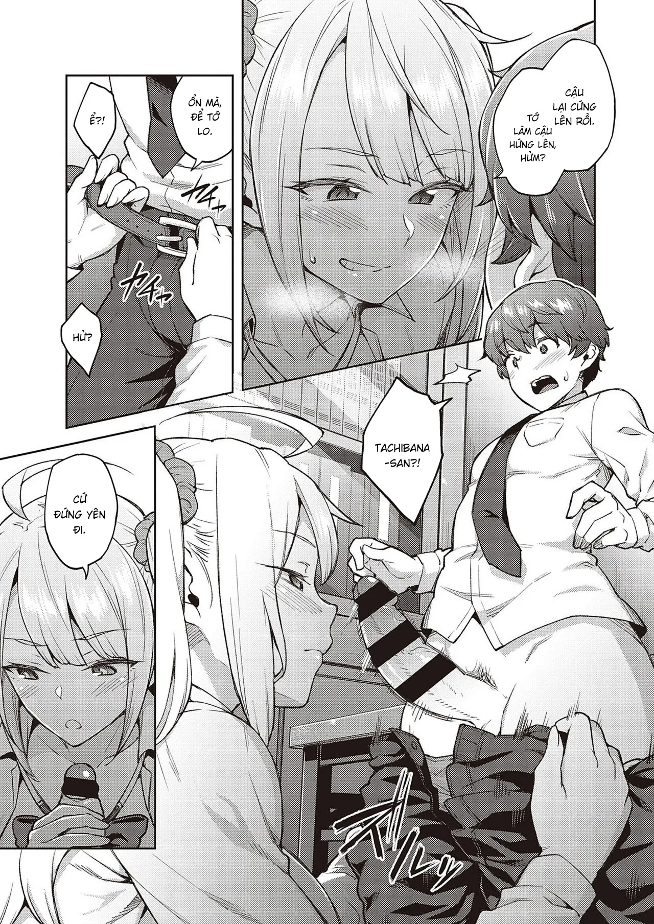 HentaiVN.net - Ảnh 11 - Làm ơn! Đừng trêu tớ nữa mà, Tachibana-san! [Karakawanaide Tachibana-san; Please don't tease me, Tachibana-san] - Oneshot