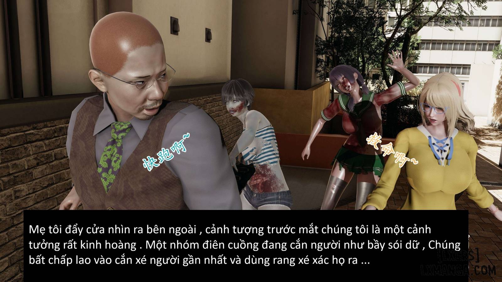 HentaiVN.net - Ảnh 11 - MẸ VÀ CON TRONG NGÀY TẬN THẾ - Chương 1.1