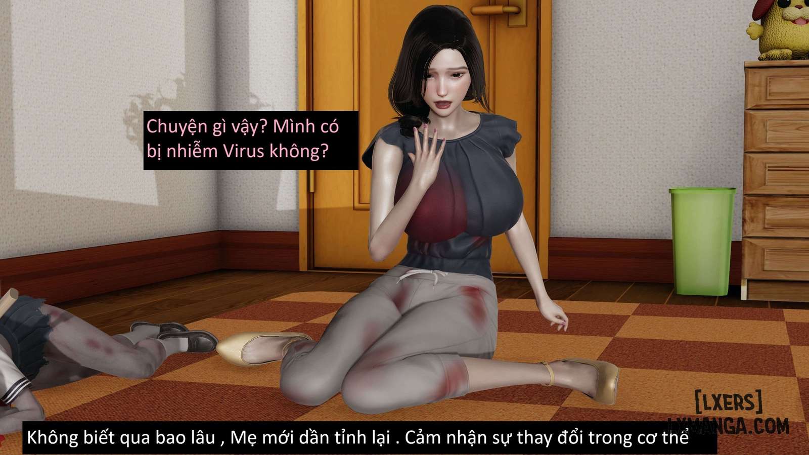 HentaiVN.net - Ảnh 11 - MẸ VÀ CON TRONG NGÀY TẬN THẾ - Chương 1.4