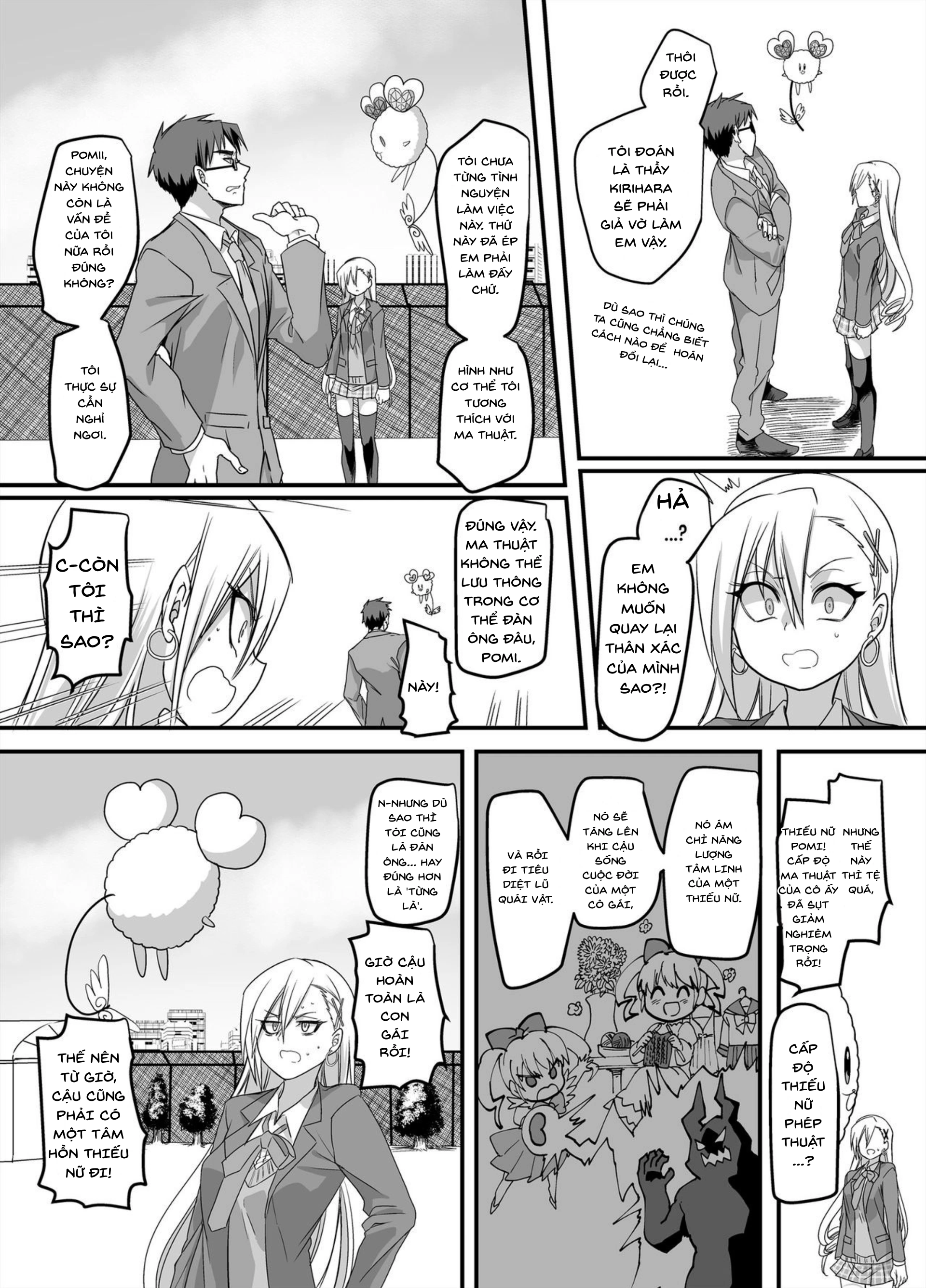HentaiVN.net - Ảnh 11 - Thiếu Nữ Phép Thuật★ Hoán Đổi！ - Oneshot