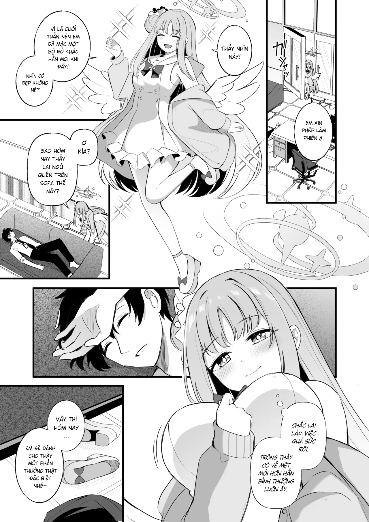 HentaiVN.net - Ảnh 12 - Bé hư của mỗi riêng thầy mà thôi. - Oneshot