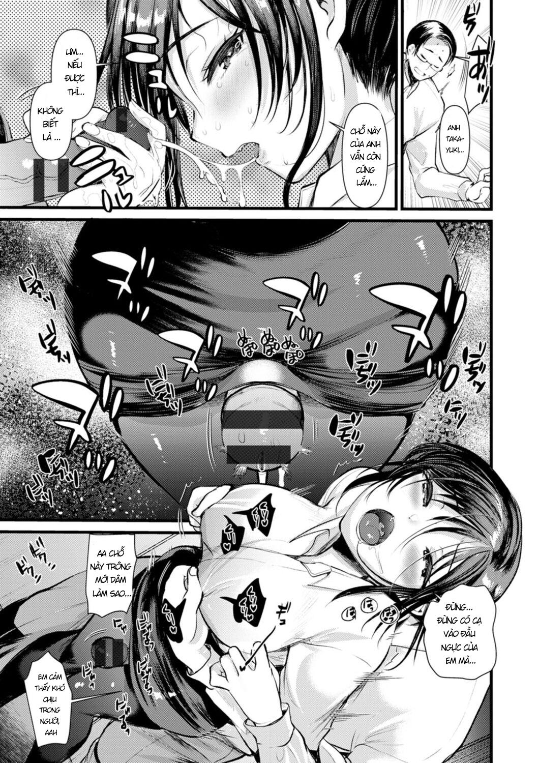 HentaiVN.net - Ảnh 11 - Nhật ký cực dâm đãng của cô vợ - Chap 5