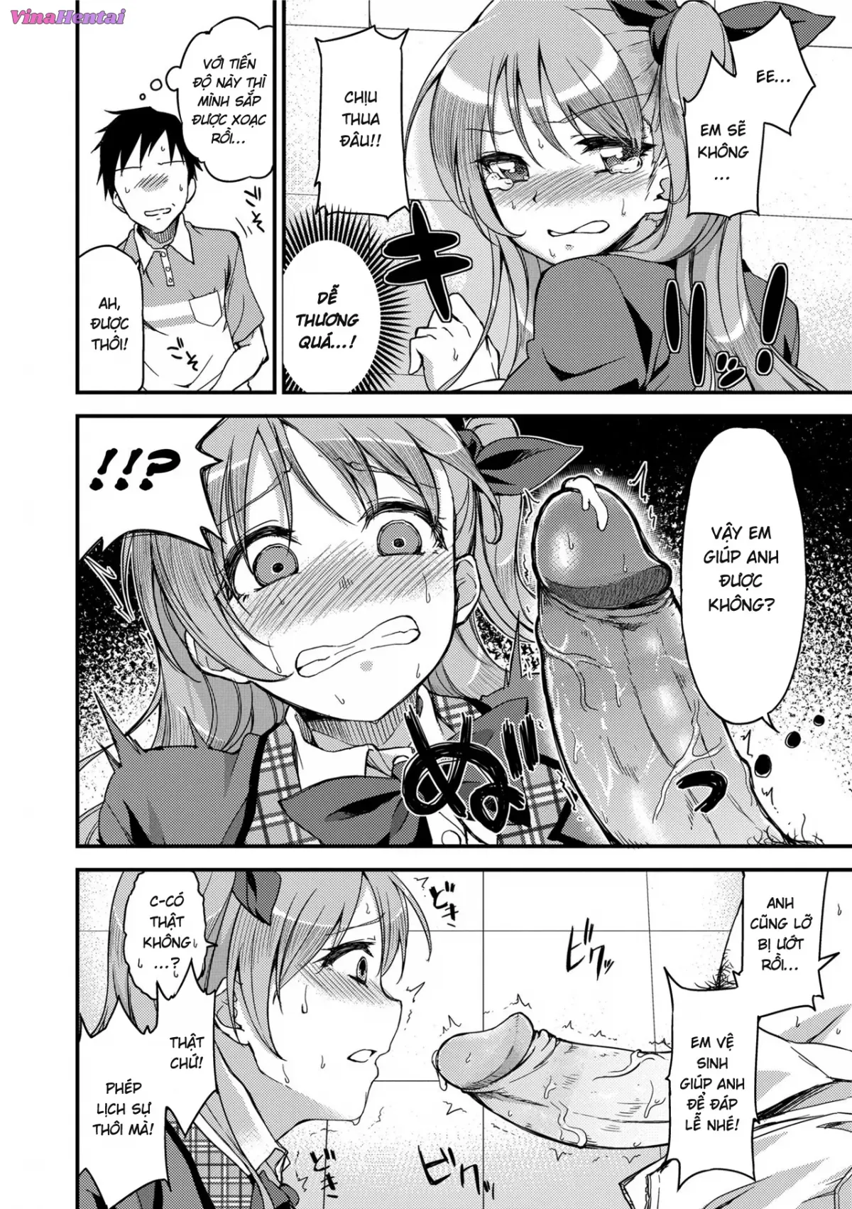 HentaiVN.net - Ảnh 10 - Ai ga Nakutemo Ecchi wa Dekiru! - Chap 9 : Hướng dẫn đi vệ sinh đúng cách