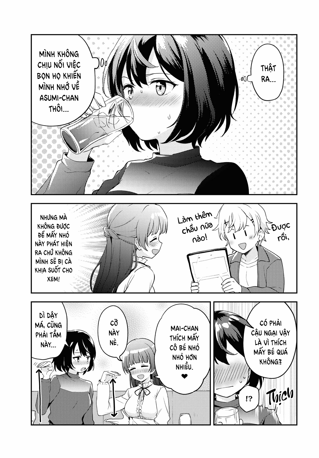 HentaiVN.net - Ảnh 11 - Asumi-chan có hứng thú với Nhà thổ Bách hợp! - Đêm 5
