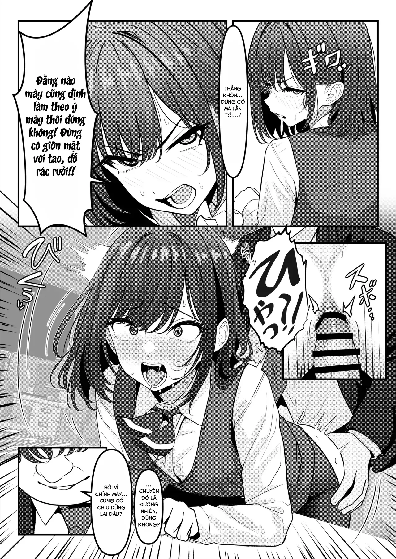 HentaiVN.net - Ảnh 11 - Gakusei Jidai, Boku o Ijimeteita Yankee ga Buka toshite Haittekita Ken - Oneshot