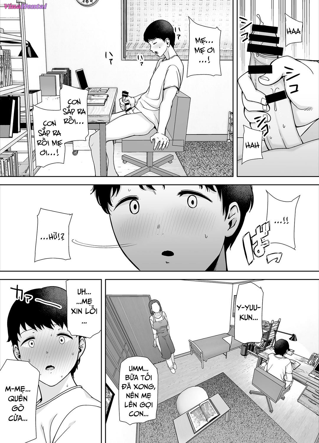 HentaiVN.net - Ảnh 11 - Mẹ chính là người tôi yêu! - Chap 1