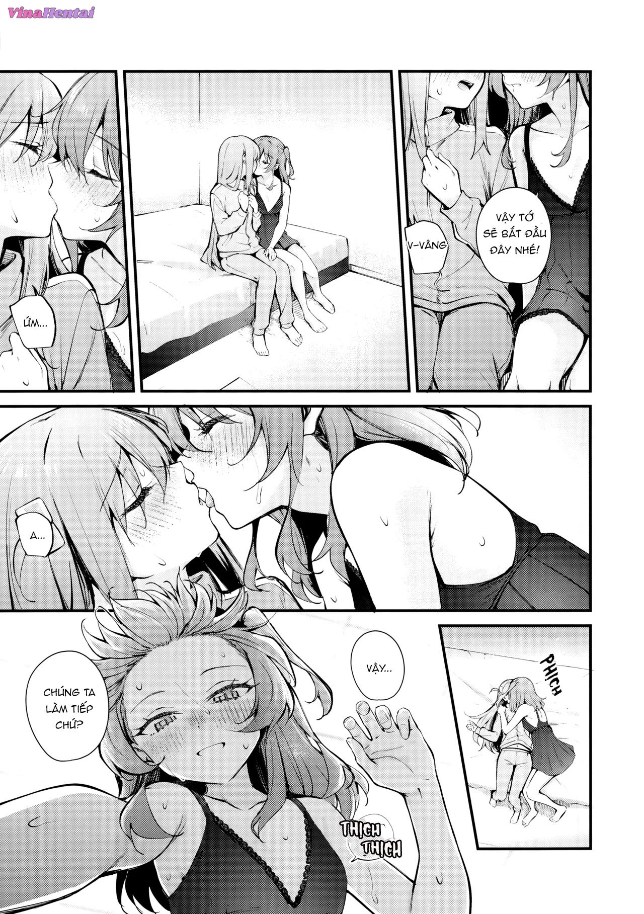 HentaiVN.net - Ảnh 11 - Cuộc gặp gỡ tại Tokyo: Ghé thăm nhà thổ bách hợp (Bocchi the Rock!) - Oneshot