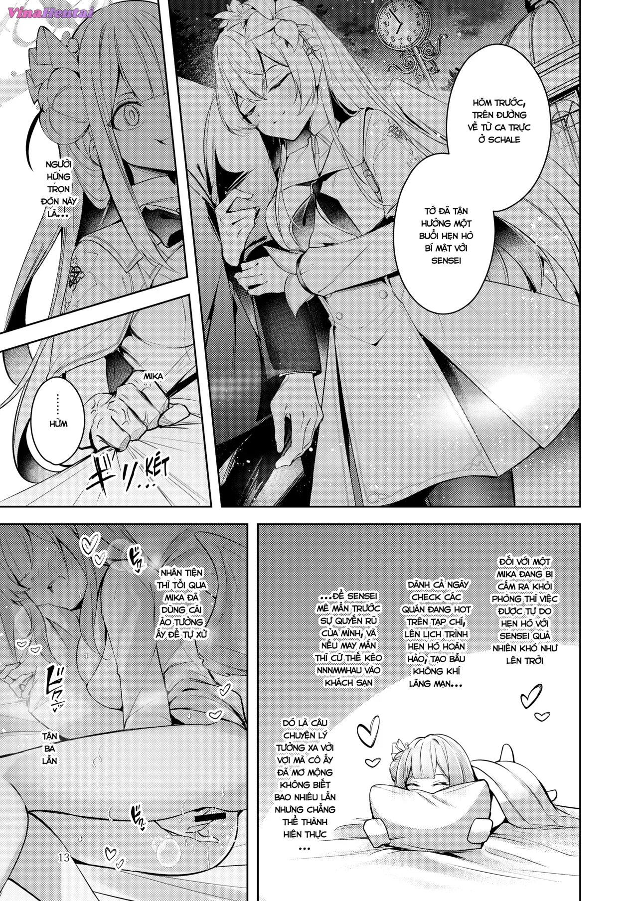 HentaiVN.net - Ảnh 12 - Nhưng em mới là người được Sensei yêu thương nhất cơ mà????? - Oneshot