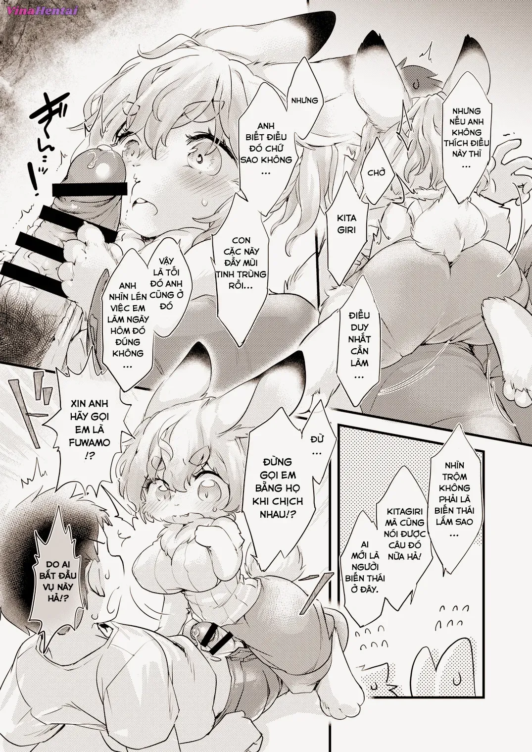 HentaiVN.net - Ảnh 12 - Cách để yêu bạn gái thỏ - Oneshot