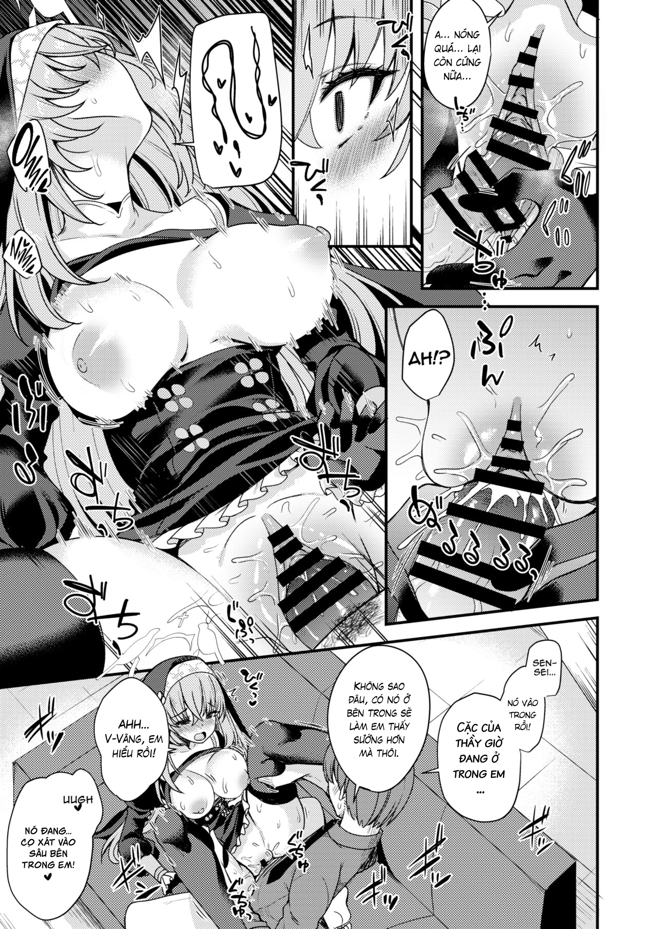 HentaiVN.net - Ảnh 12 - Sakurako chẳng hề hay biết. - One shot khô dái