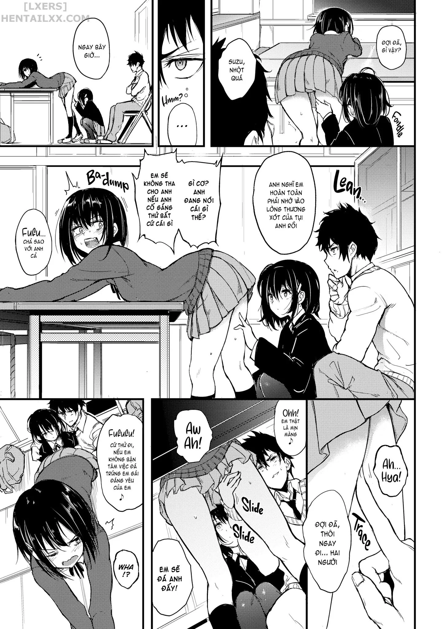 HentaiVN.net - Ảnh 11 - Lovely Kaede & Suzu ❤️ - Chap 1