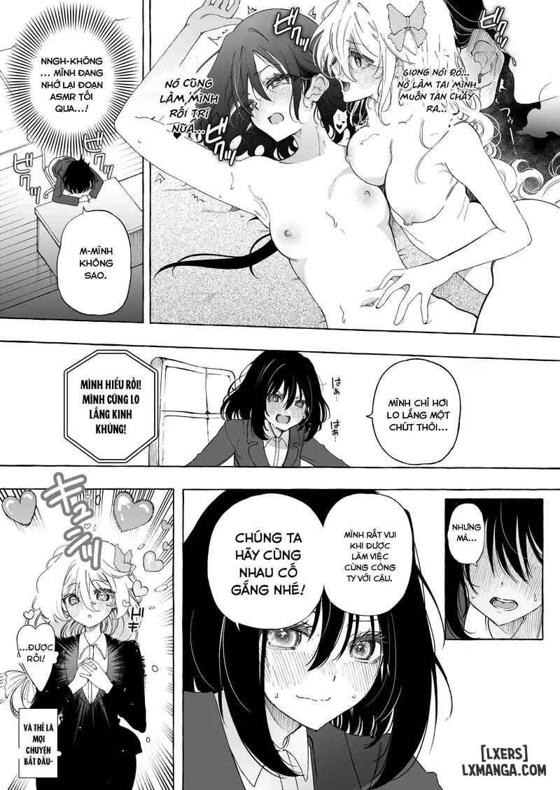 HentaiVN.net - Ảnh 11 - Phải lòng giọng nói của một đồng nghiệp - Chap 1