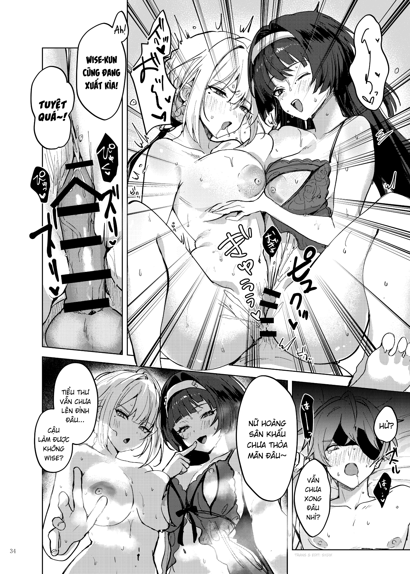 HentaiVN.net - Ảnh 12 - 3Z đồng khởi "Ám sát Phaethon" - Yixuan, Astra & Evelyn, Jane