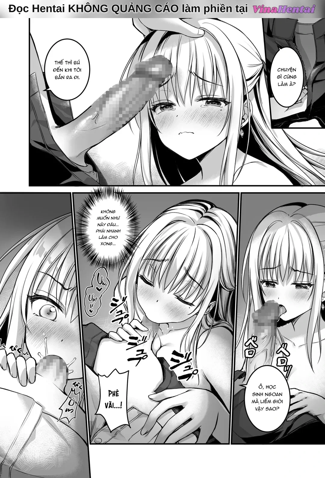 HentaiVN.net - Ảnh 11 - Tôi nắm được điểm yếu của học trò - Oneshot