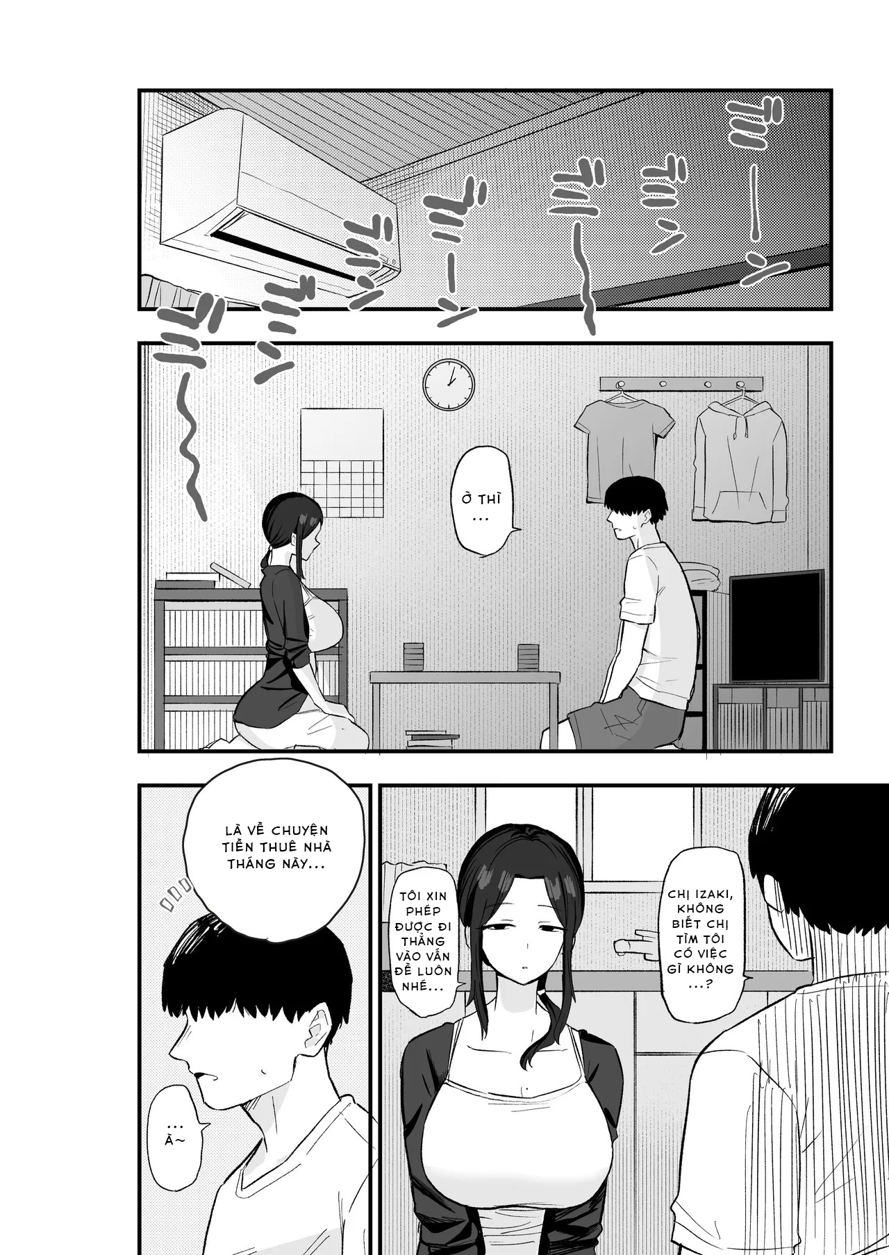 HentaiVN.net - Ảnh 11 - Taihai Tsuma Taihaikei Hitotsuma o Yachin Kawari ni Koki Tsukaeru Hanashi - Oneshot