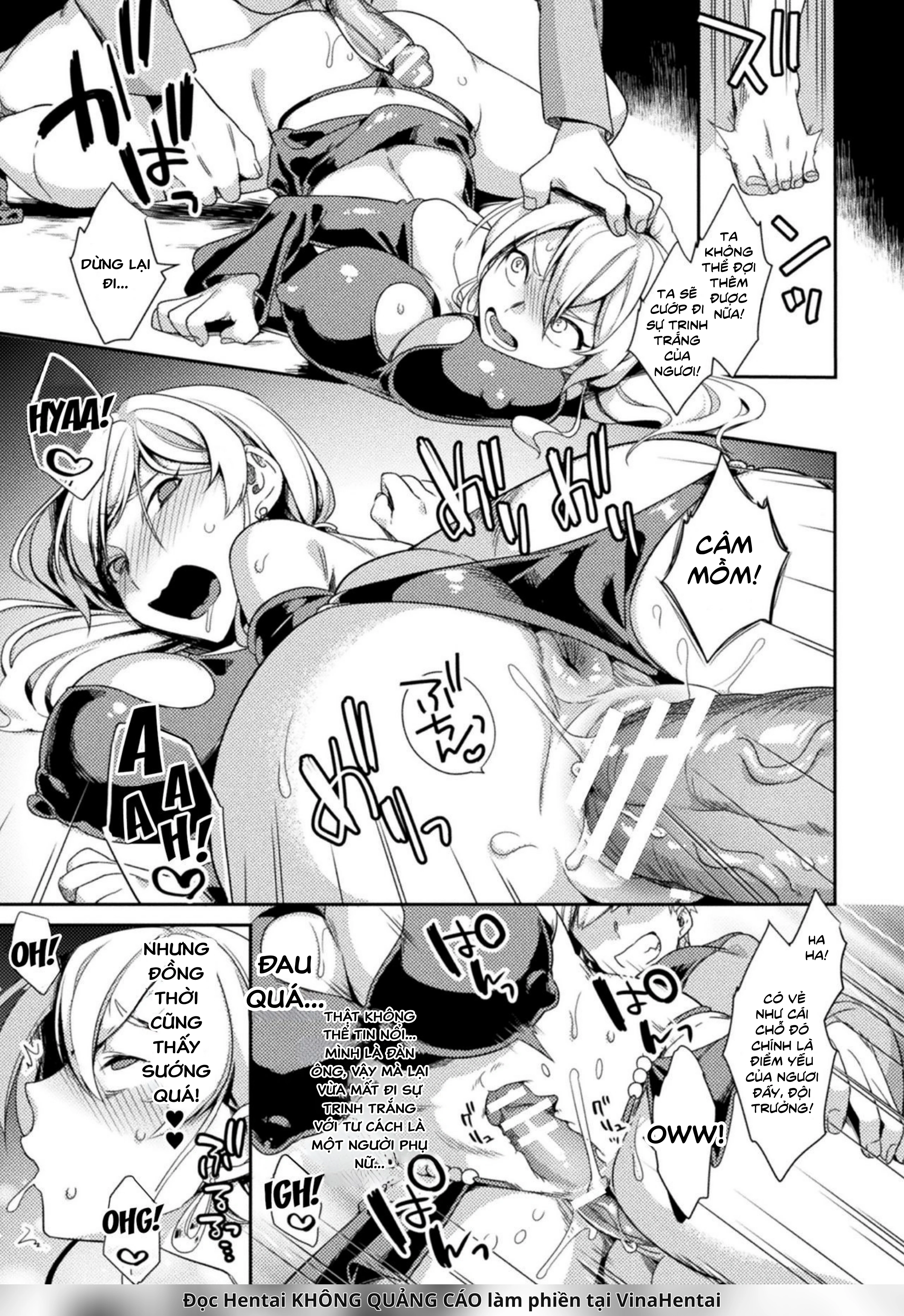 HentaiVN.net - Ảnh 12 - KỴ SĨ CHUYỂN GIỚI RAUL XA NGÃ THÀNH KỸ NỮ - Oneshot vừa