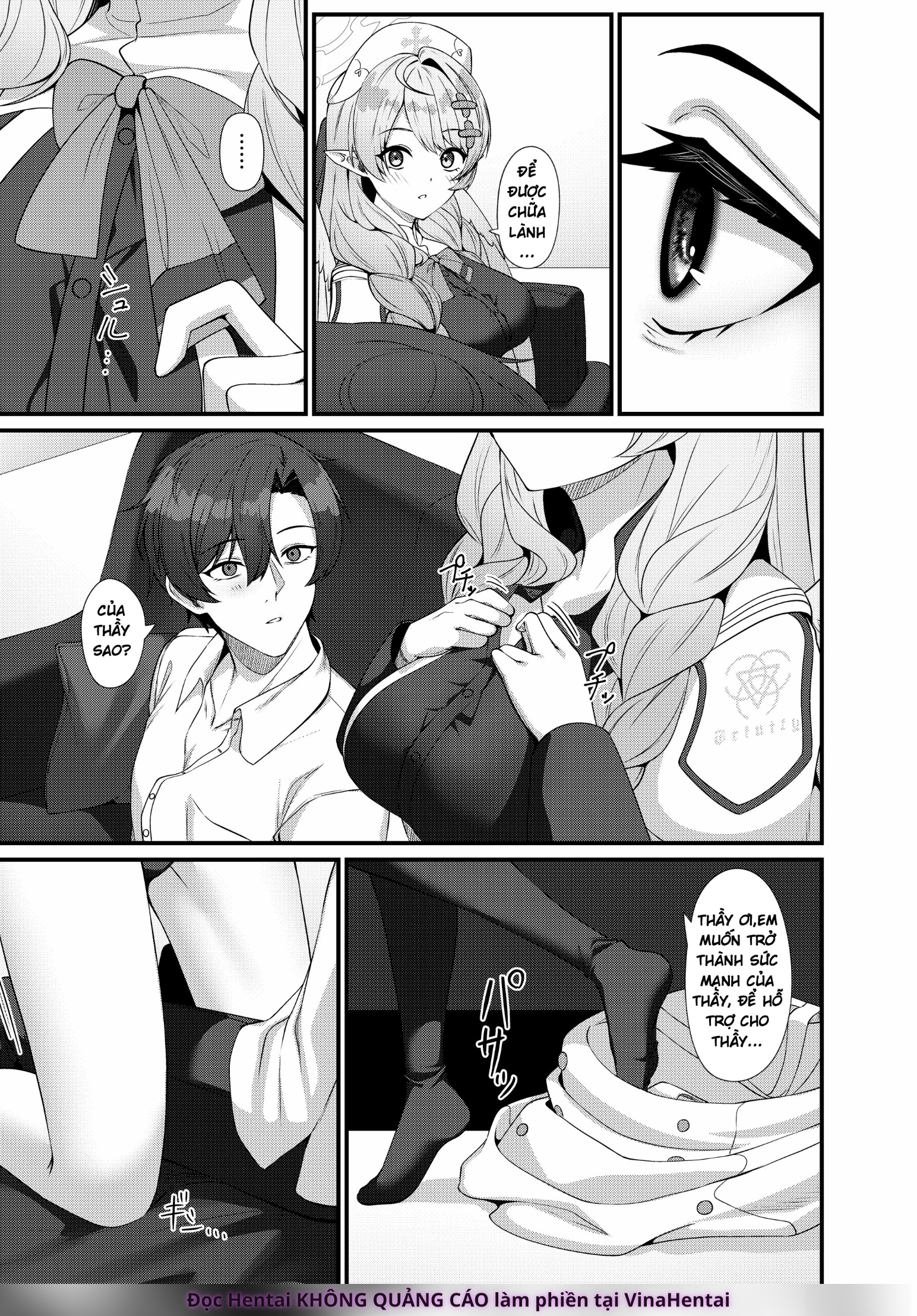 HentaiVN.net - Ảnh 12 - Sensei ni Kyuugo no Te o! | A Helping Hand for Sensei! - Chap 1