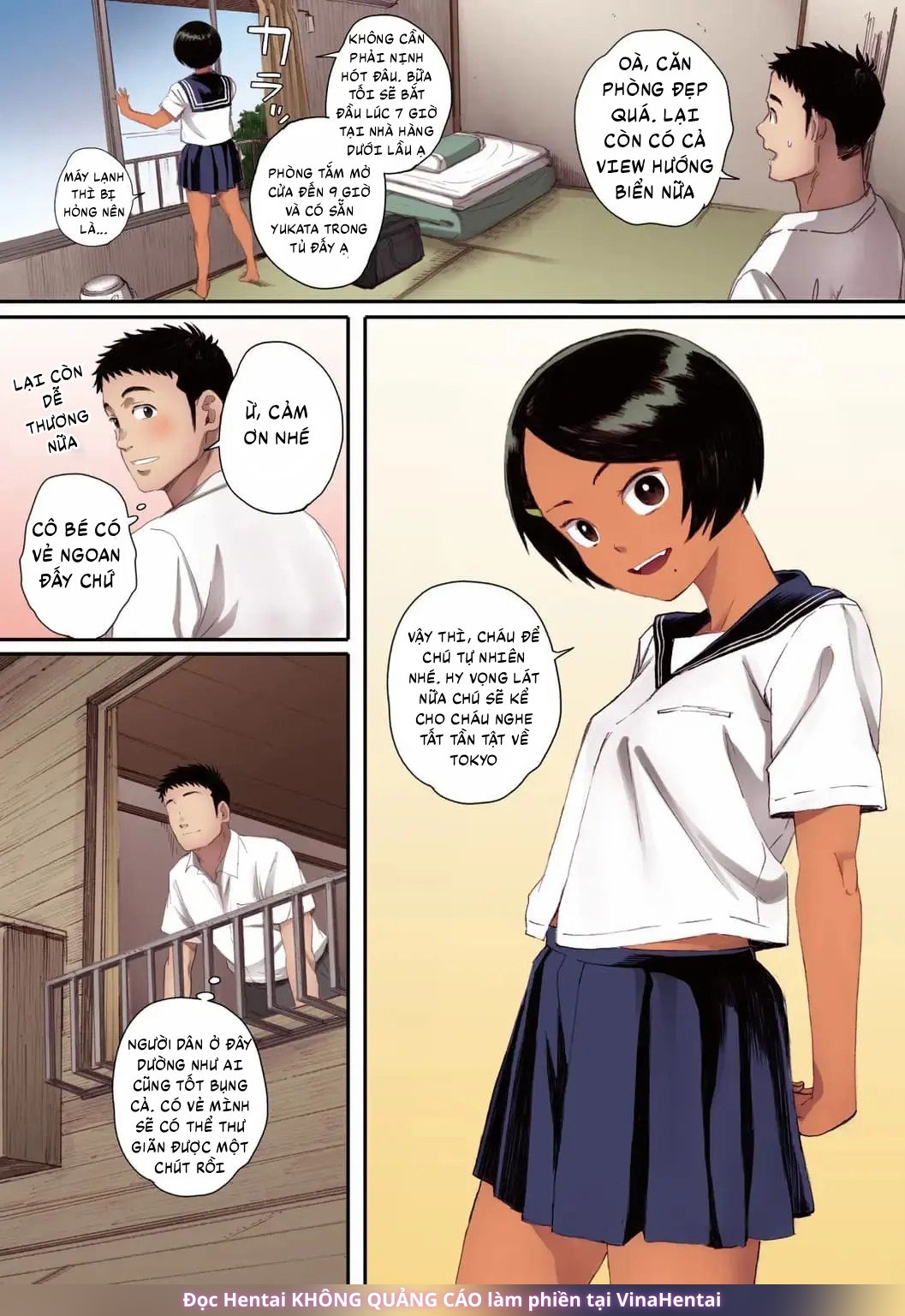 HentaiVN.net - Ảnh 11 - Hòn đảo vui vẻ - Oneshot