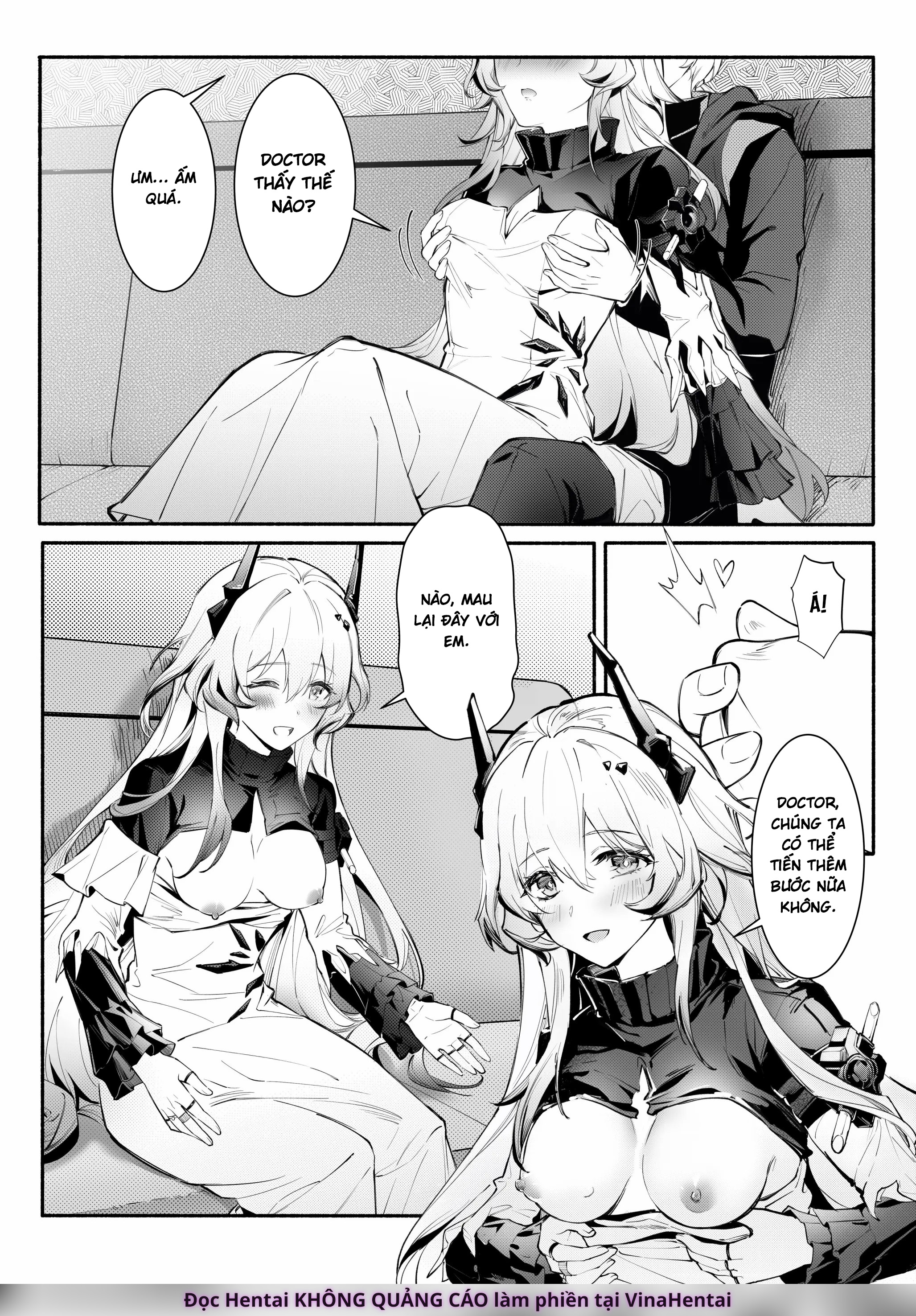 HentaiVN.net - Ảnh 11 - ”我们相信，夏雪草会再一次开满大地“（明日方舟）（特博纯爱） - Oneshot