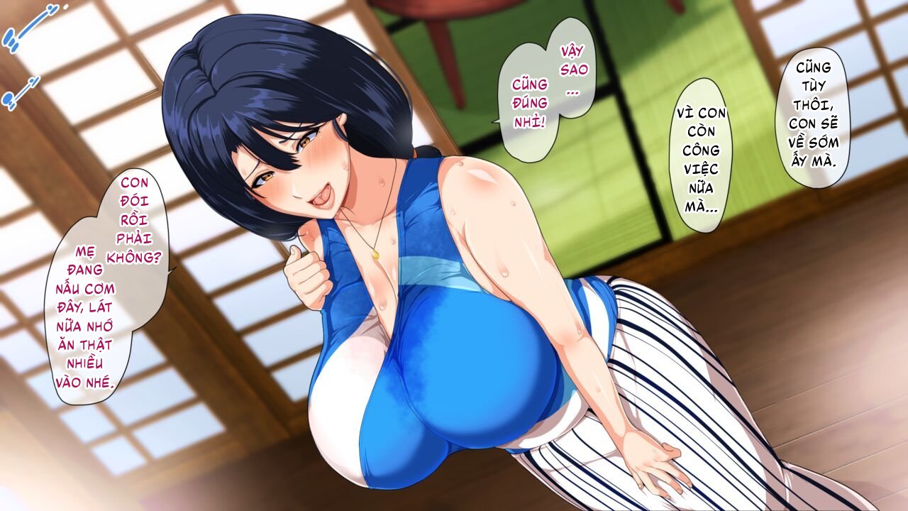 HentaiVN.net - Ảnh 12 - Natsu Koi Haha ~Black Kigyou de Tsubureta Ore to Kaa-san no Ichika no Koi~ - Chap 1