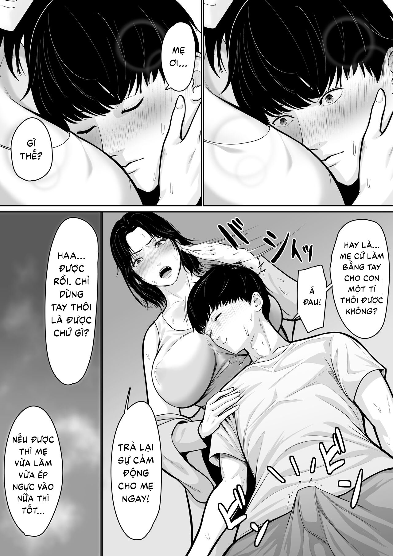 HentaiVN.net - Ảnh 12 - Okaa-san de Sumasushikanakute - Oneshot