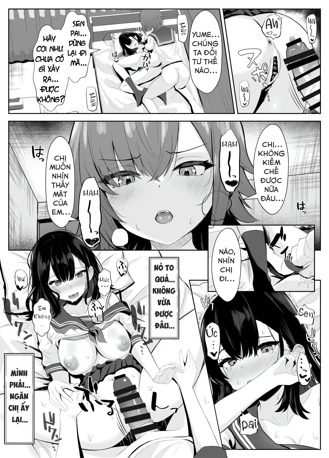 HentaiVN.net - Ảnh 12 -  Bạn gái bị mất trí nhớ của tôi bị senpai NTR  - Oneshot
