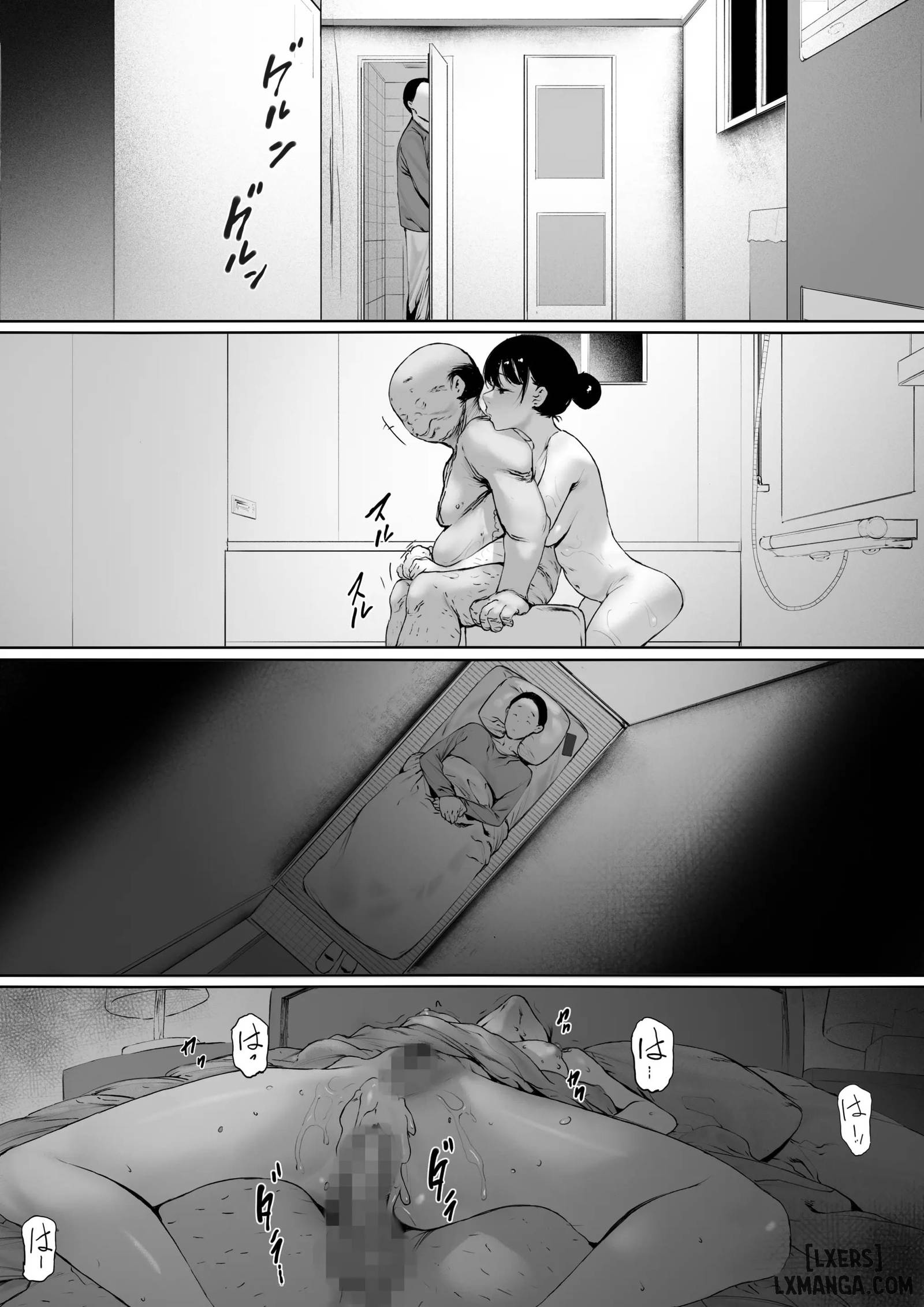 HentaiVN.net - Ảnh 114 - 3. Ánh nhìn của bố chồng 3 - Oneshot