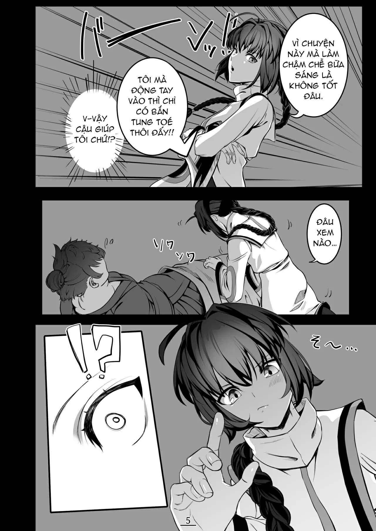 HentaiVN.net - Ảnh 6 - Sore wa Akumu ka Sore ka Inmu ka, no Maki - One shot