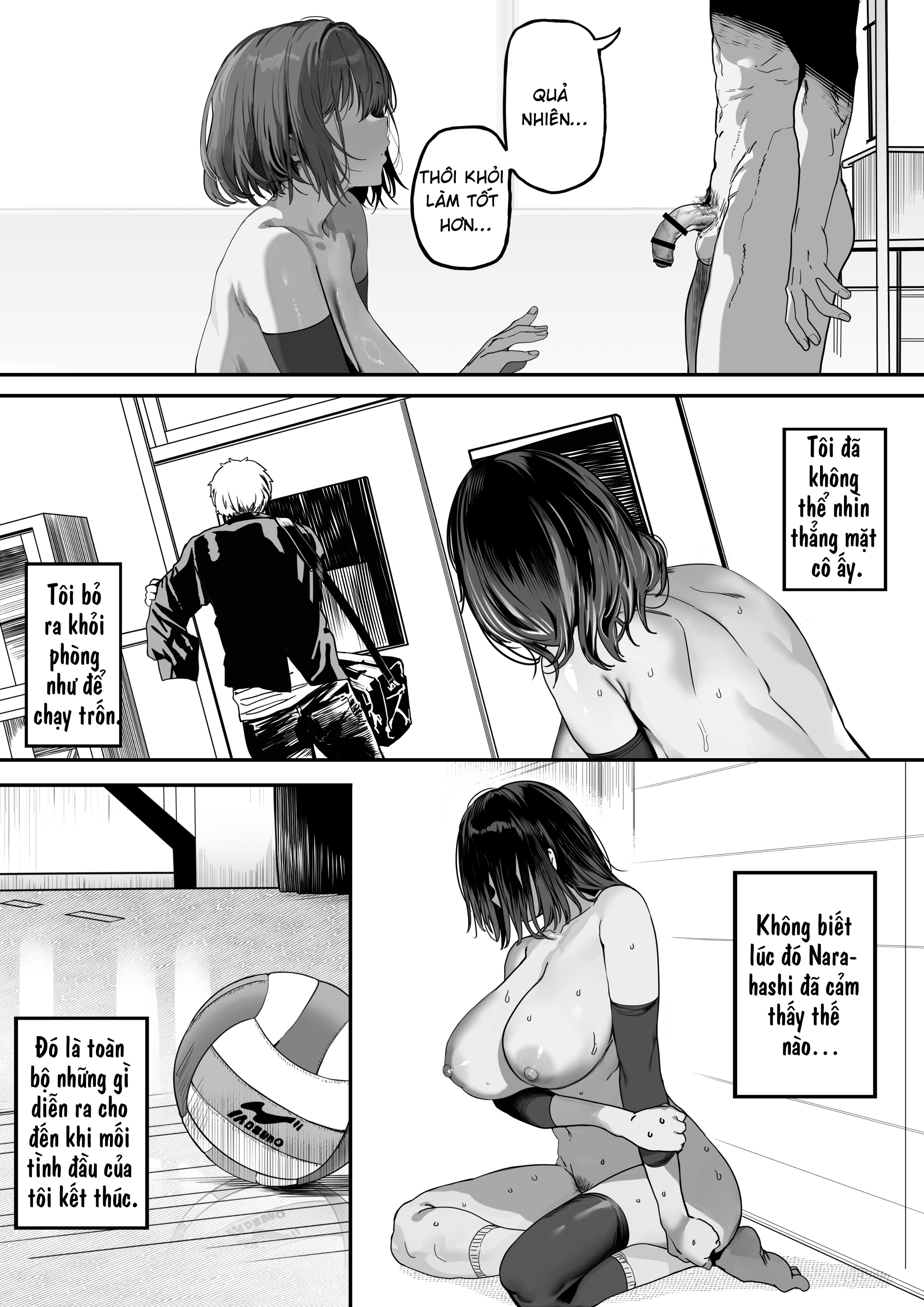 HentaiVN.net - Ảnh 117 - Koushinchou Volley-bu no Seisokei Kanojo ga Senpai no Mono ni Natte Shimau Ichibushijuu - Chap 2