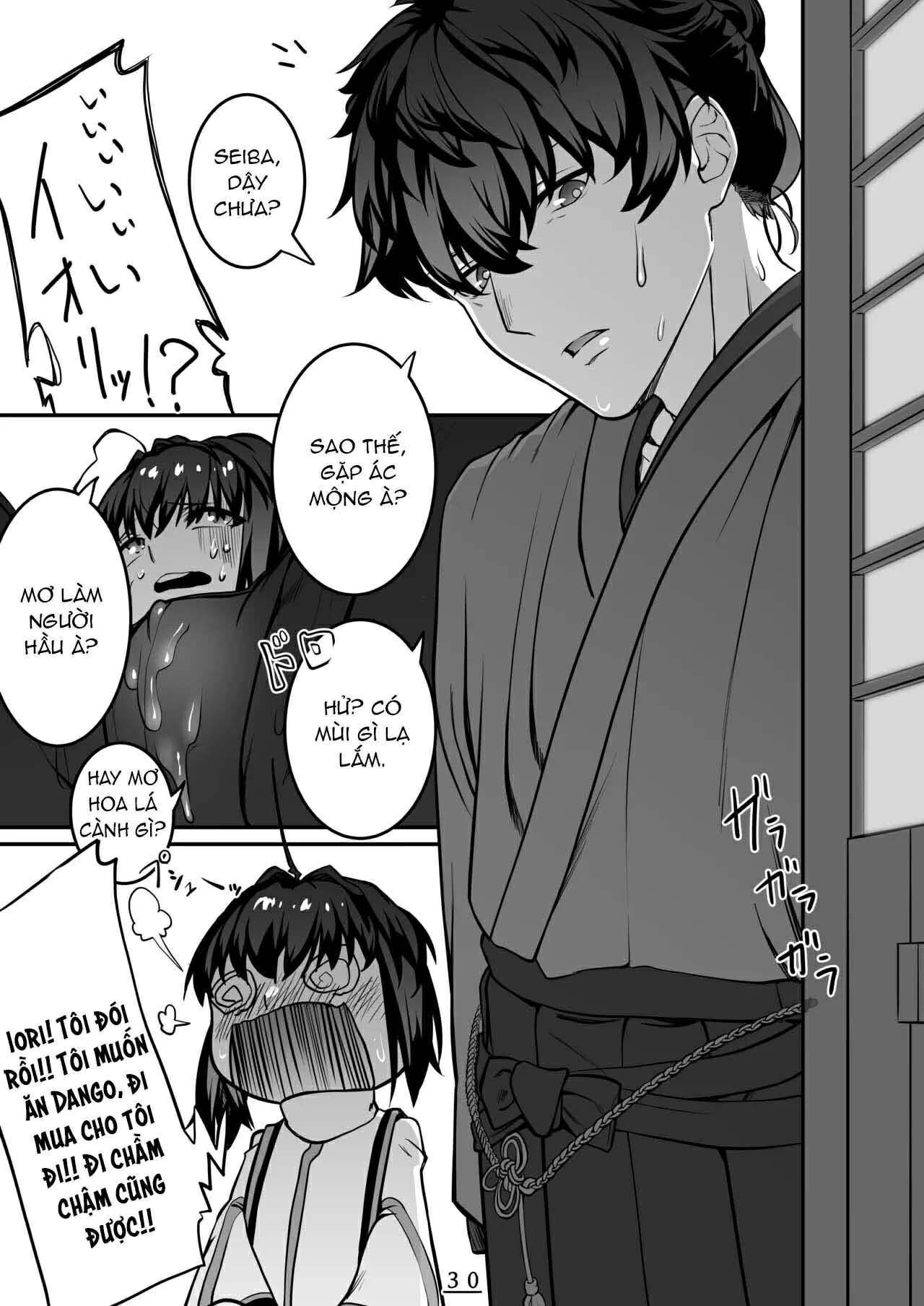 HentaiVN.net - Ảnh 30 - Sore wa Akumu ka Sore ka Inmu ka, no Maki - One shot