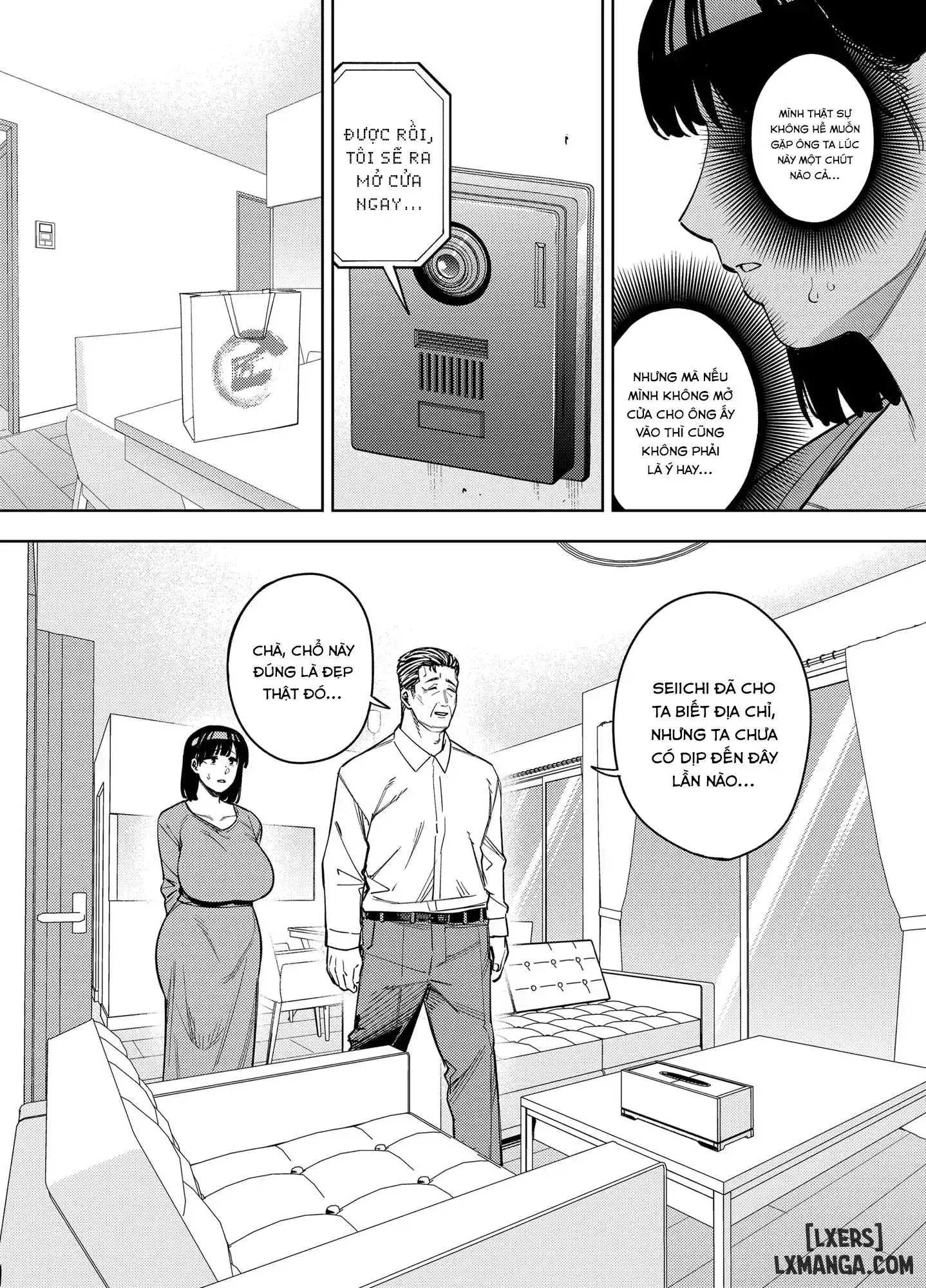HentaiVN.net - Ảnh 12 - Vợ bị cha chồng chiếm đoạt - Chap 2